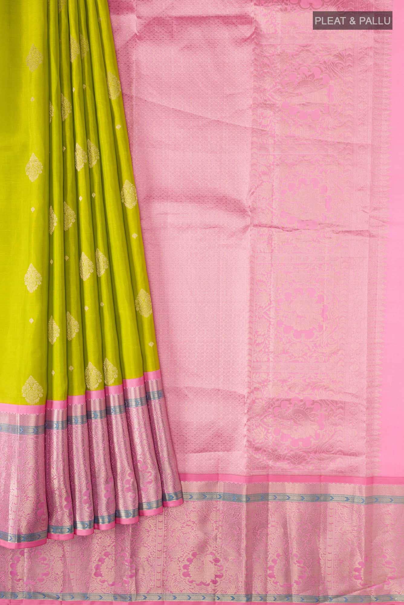 Green Kanchipuram Silk Saree