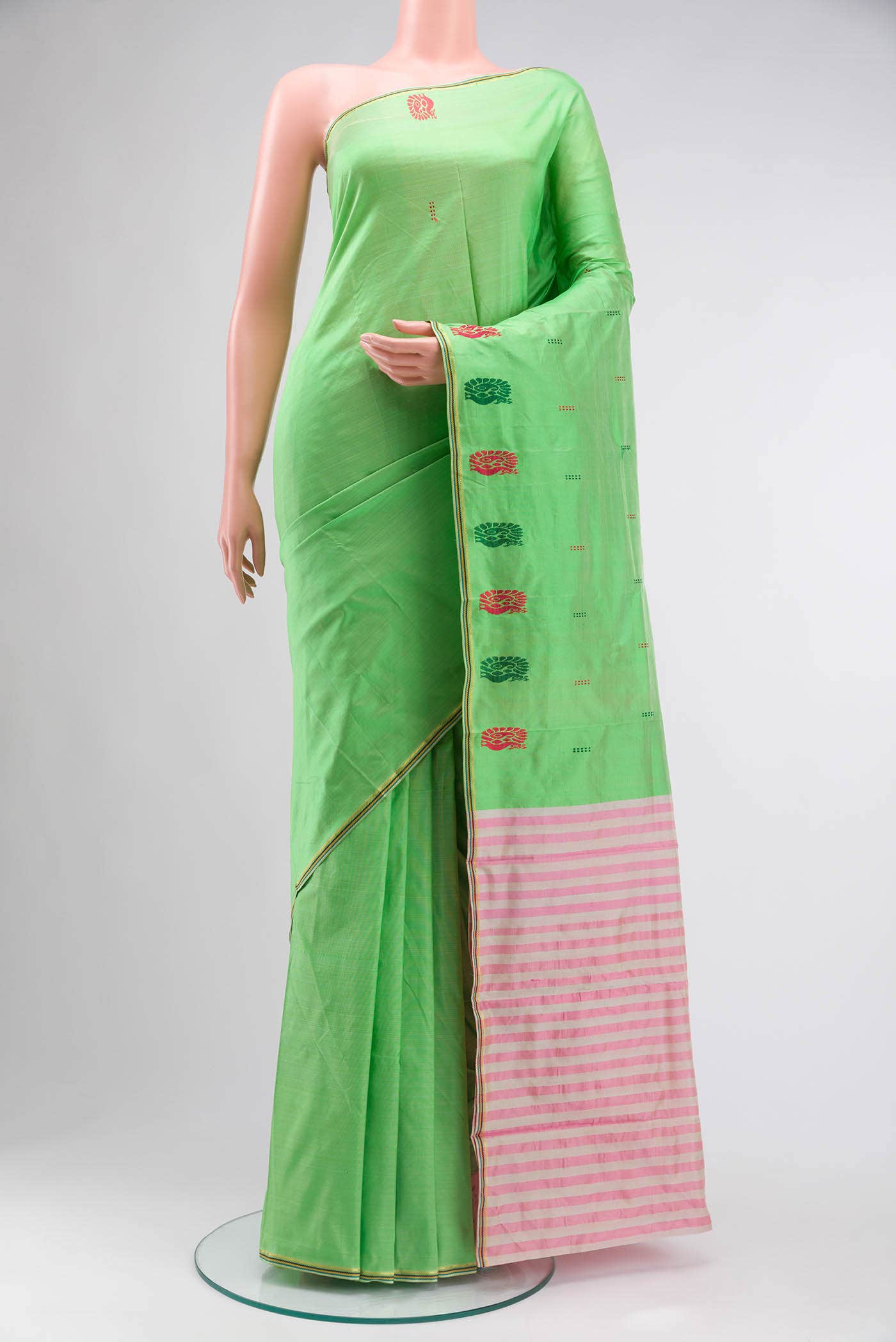 Green Kanchipuram Silk Saree