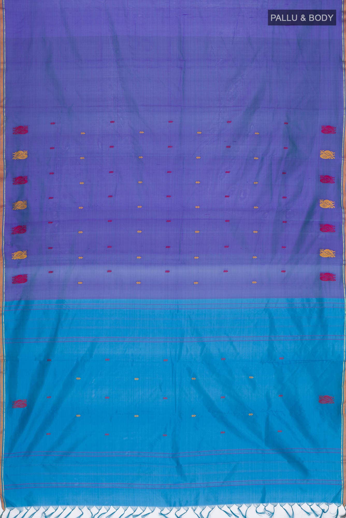 Blue Kanchipuram Silk Saree