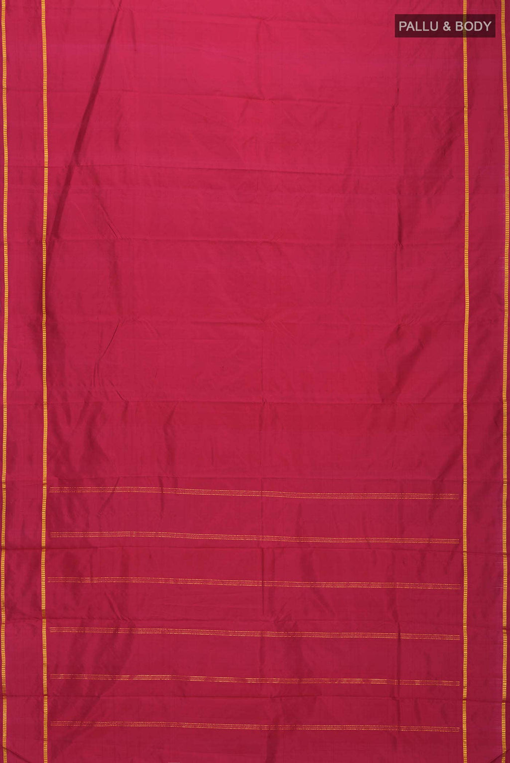 Maroon Kanchipuram Silk Saree