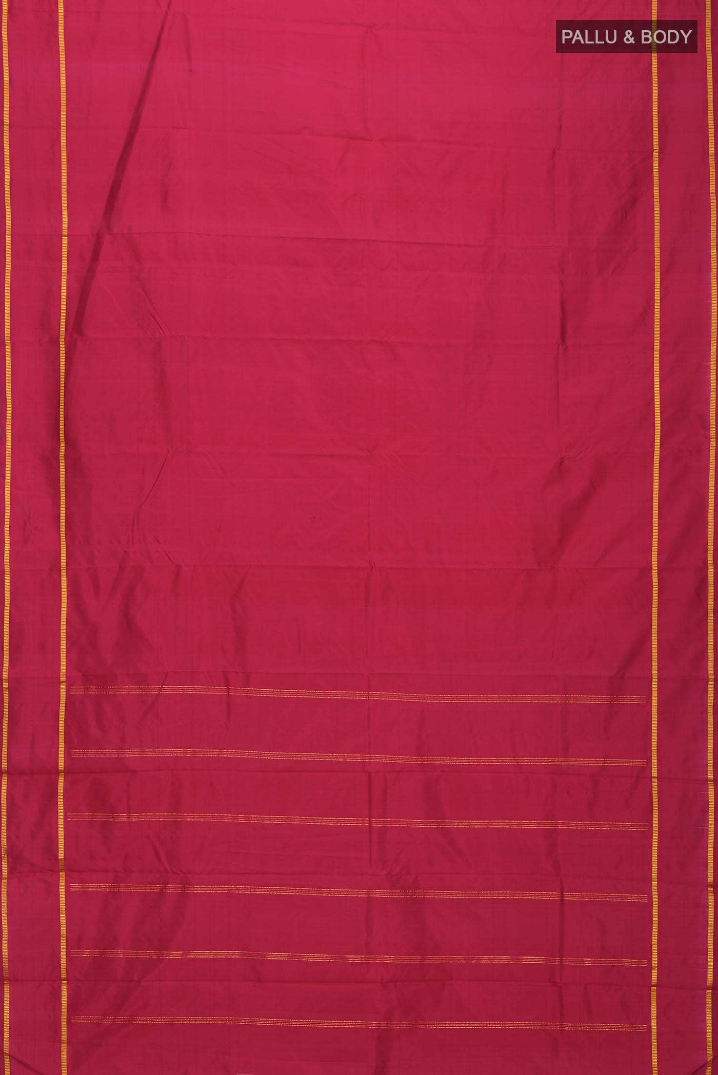 Maroon Kanchipuram Silk Saree