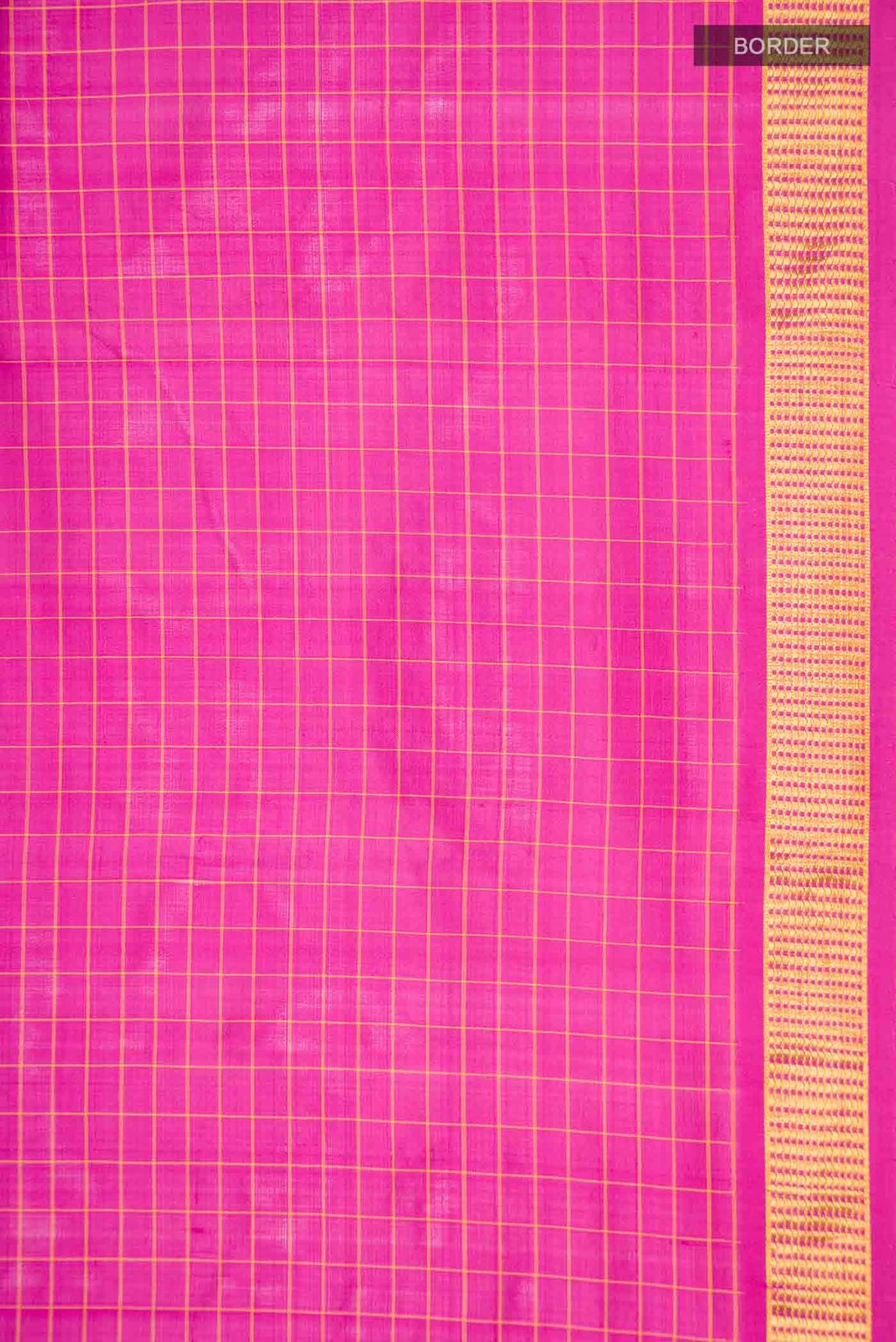 Rani Pink Kanchipuram Silk Saree