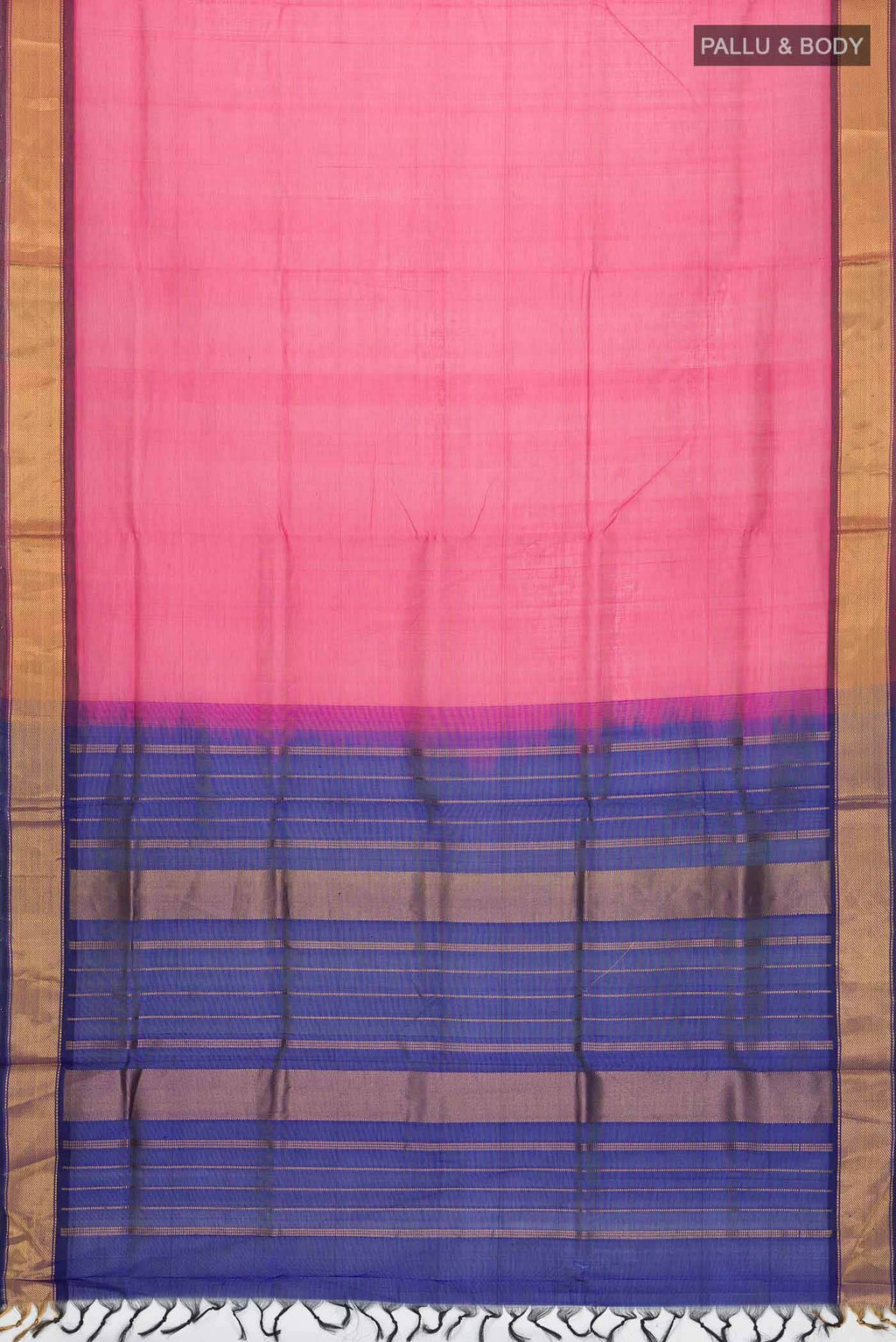 Pink Silk Cotton Saree
