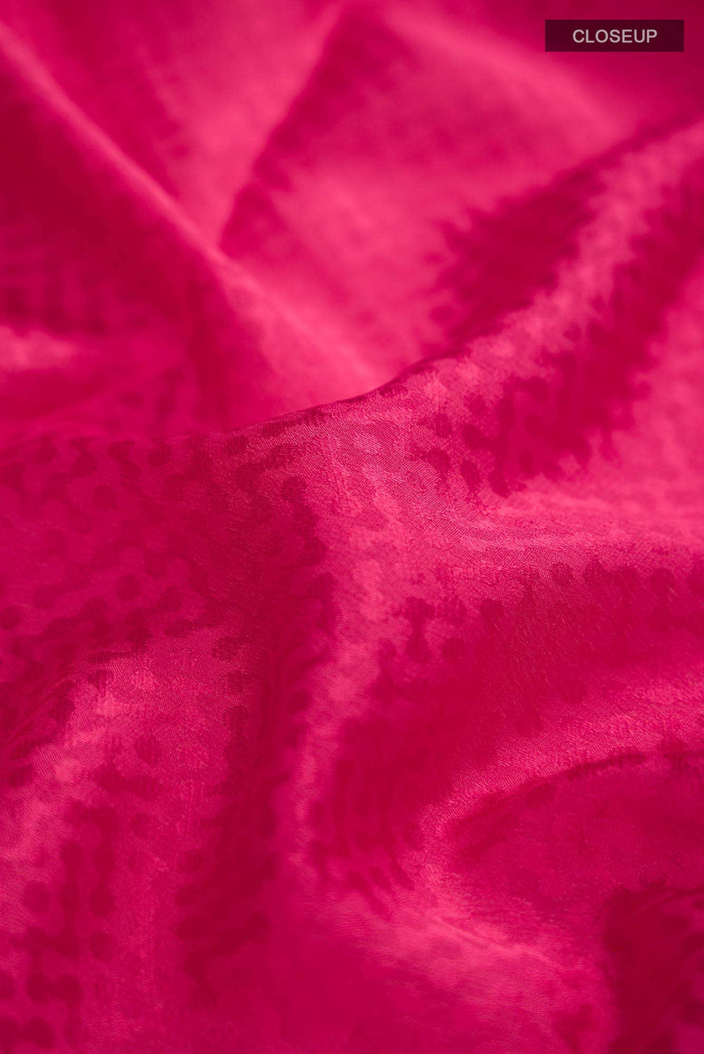Pink Mysore Crepe Saree