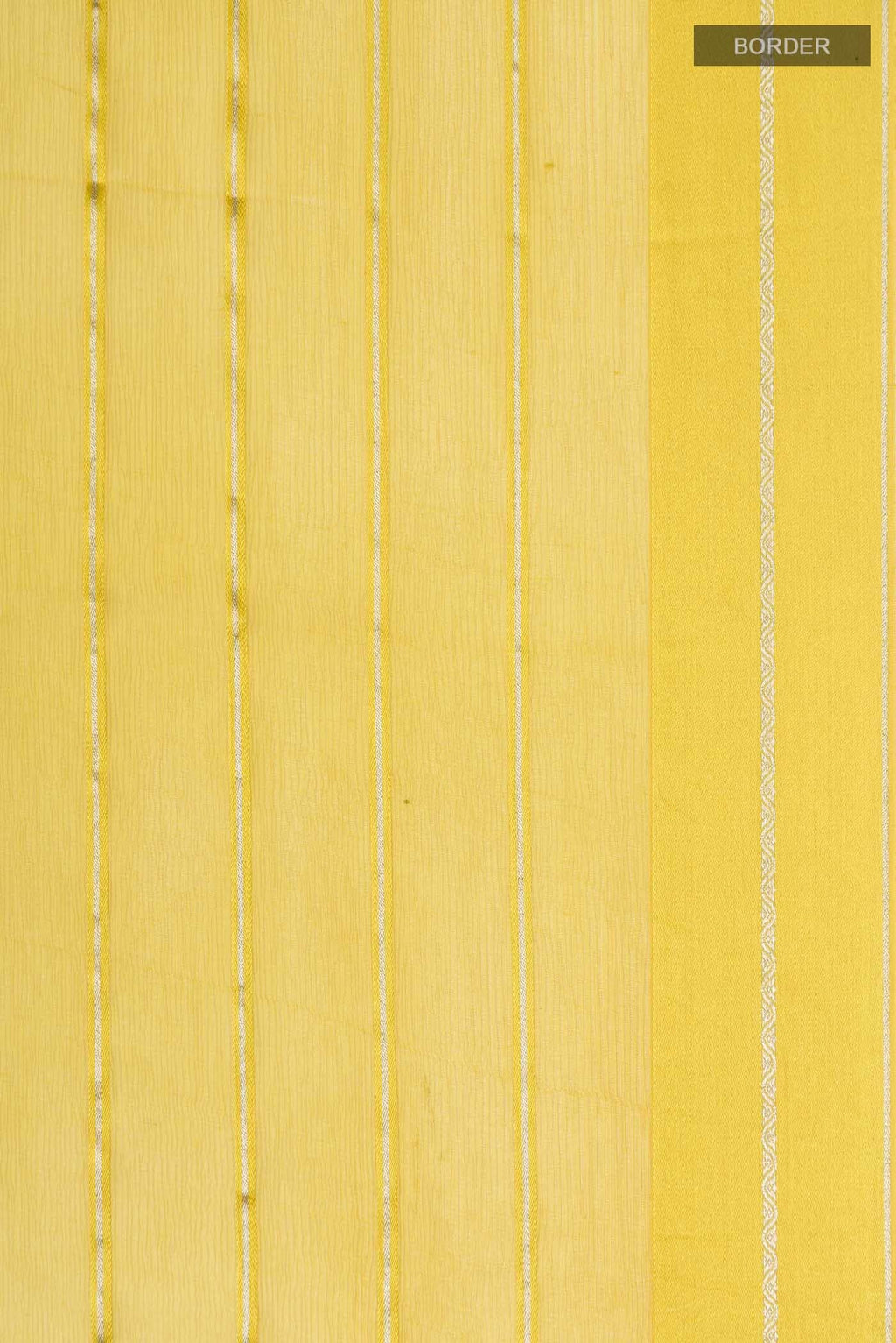 Yellow Mysore Chiffon Saree
