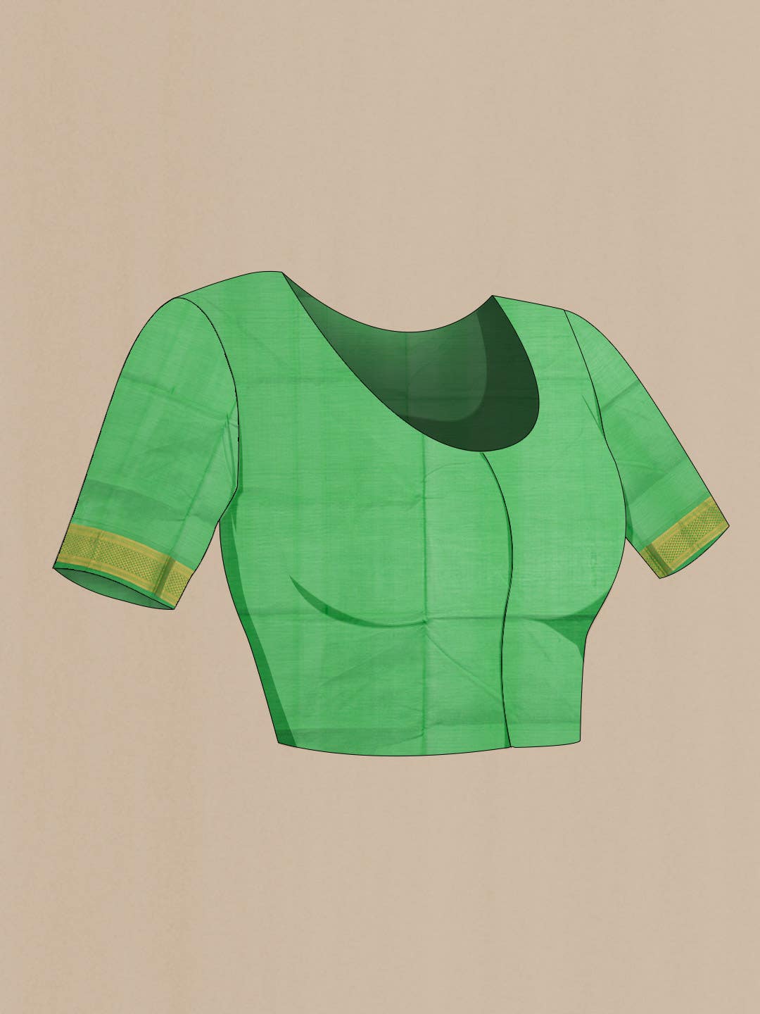 Blue Silk Cotton Saree