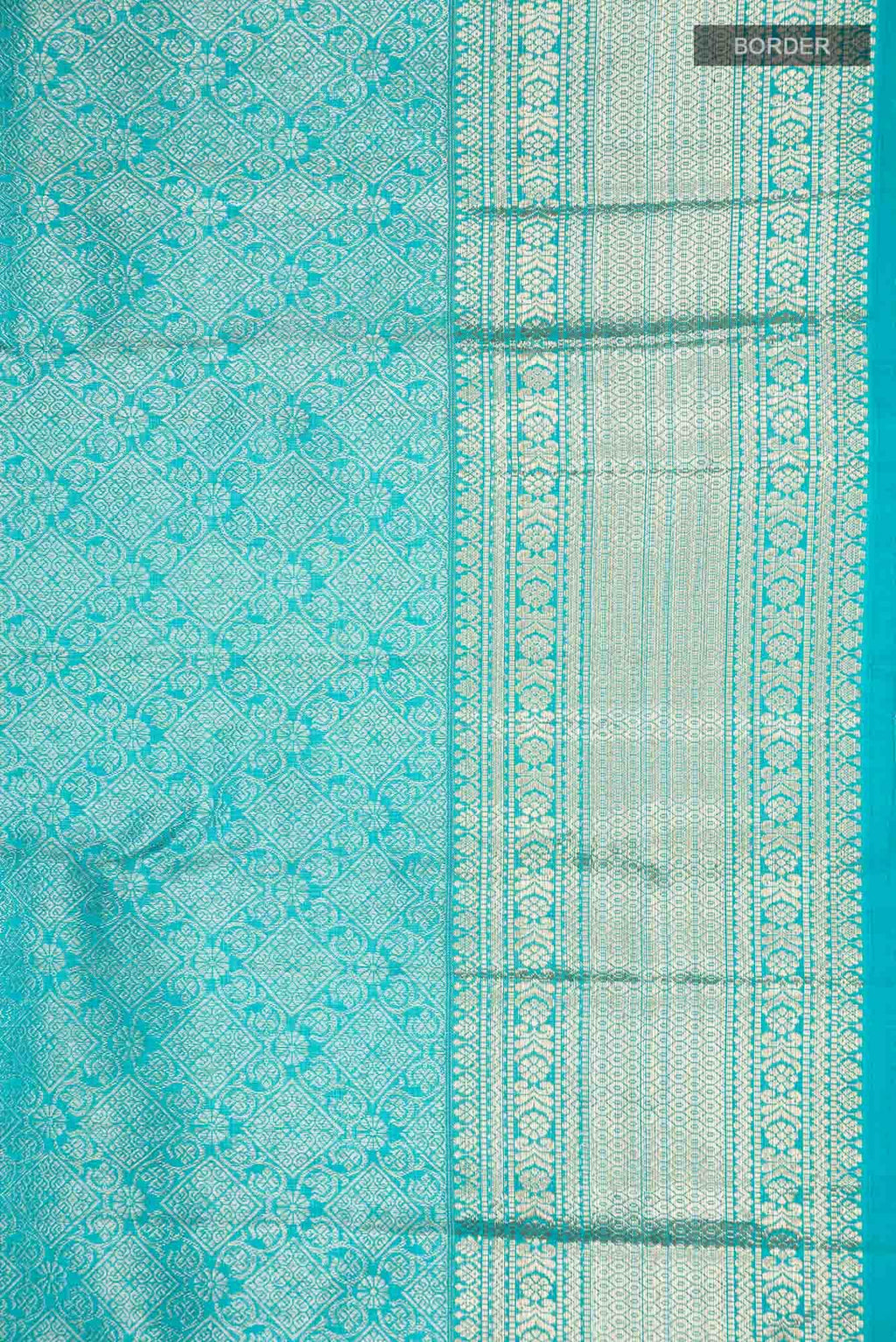 Blue Kanchipuram Silk Saree