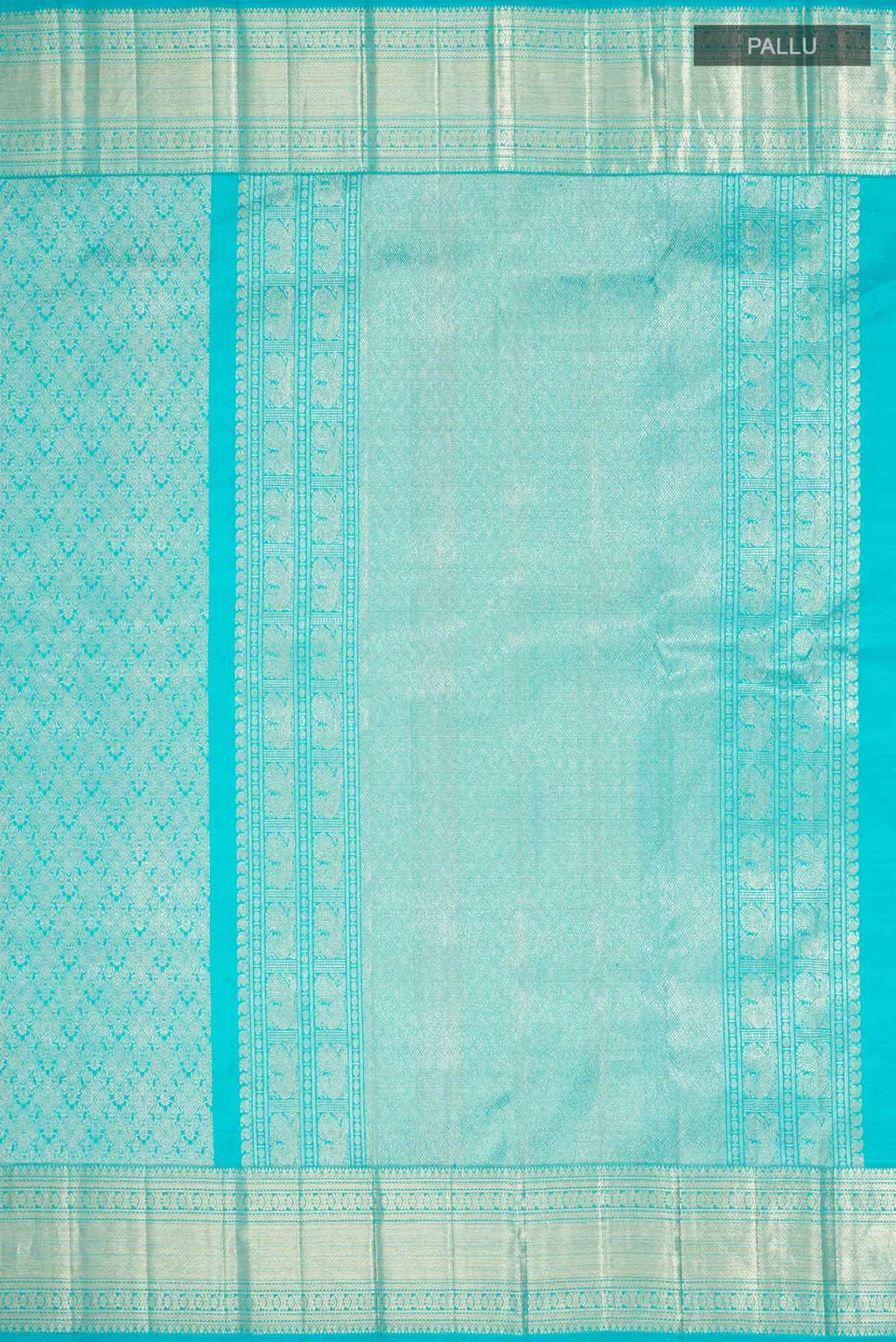 Blue Kanchipuram Silk Saree