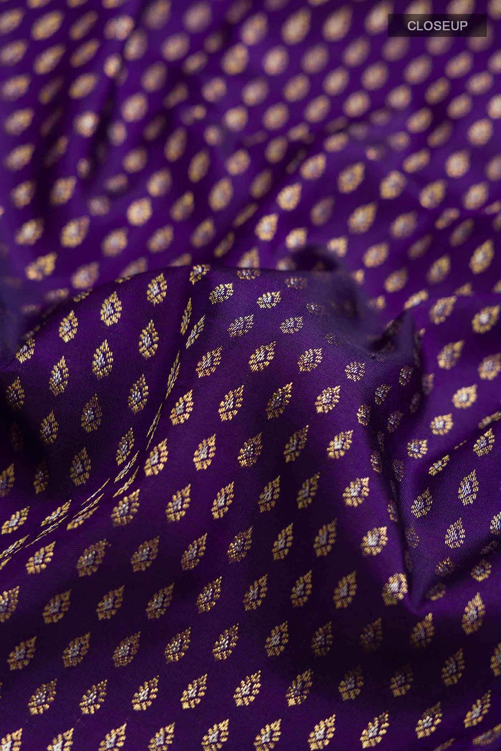 Navy Blue Kanchipuram Silk Saree