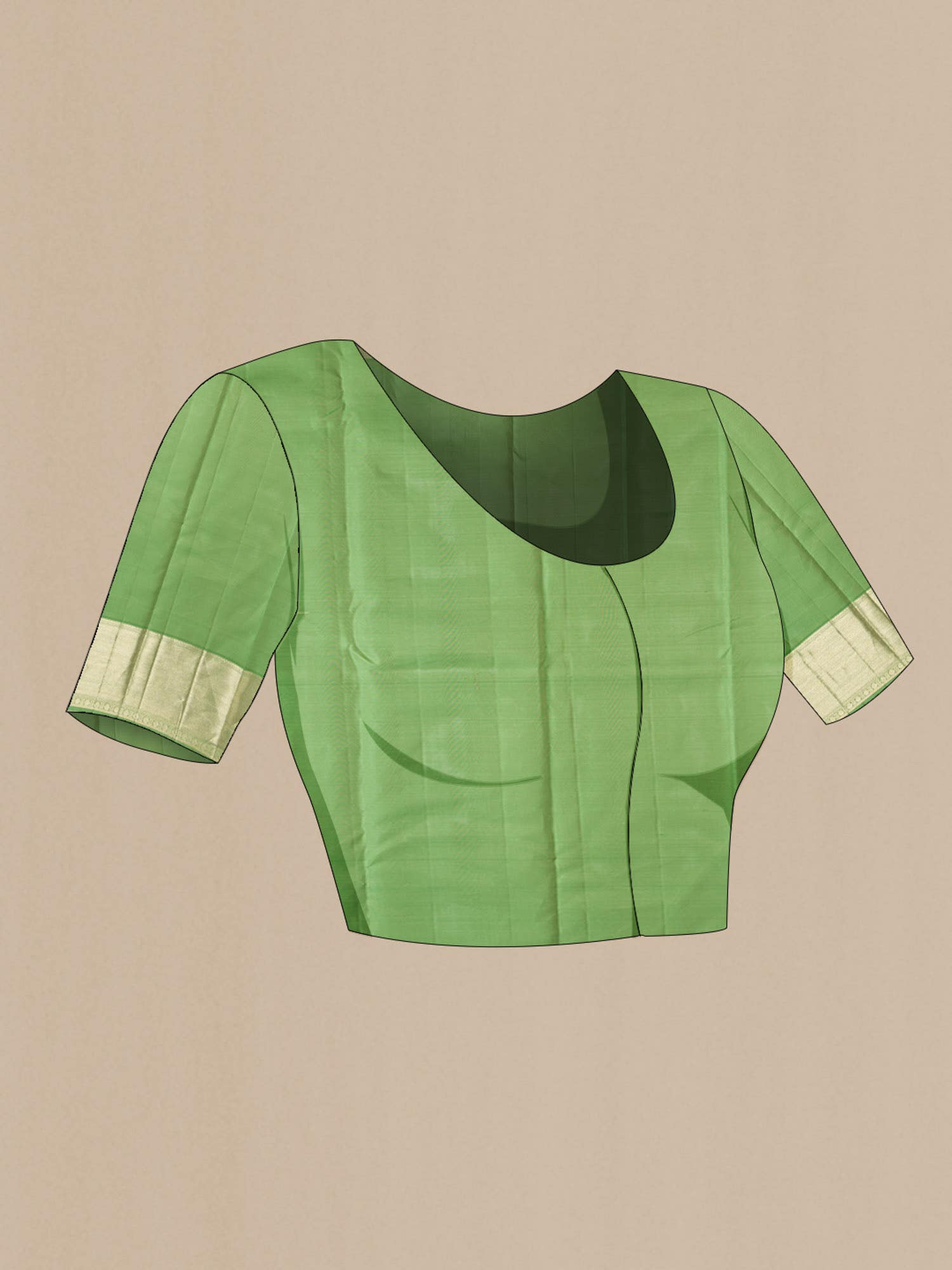 Green Kanchipuram Silk Saree