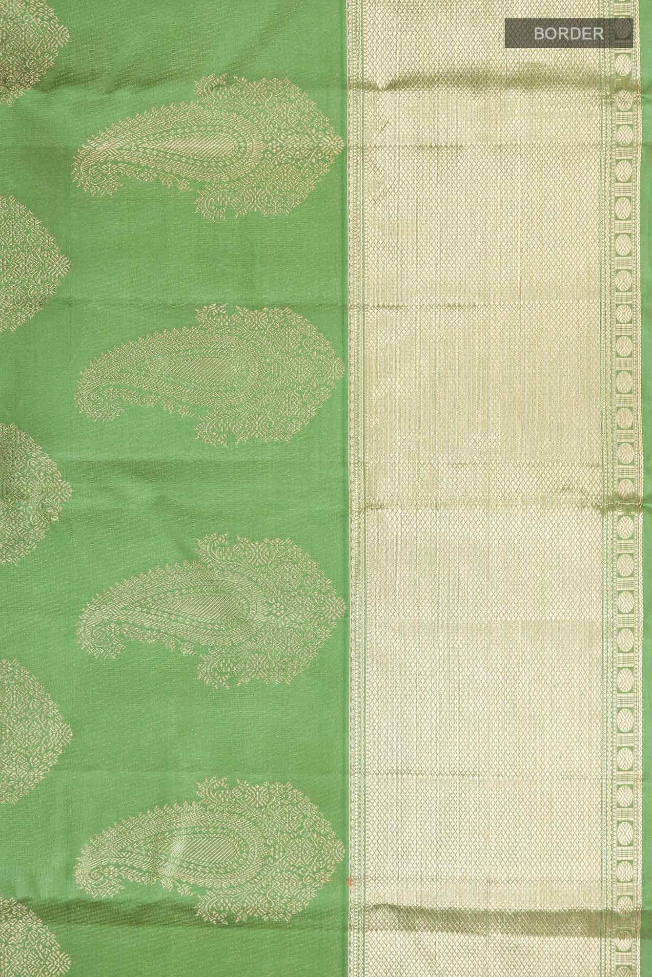 Green Kanchipuram Silk Saree