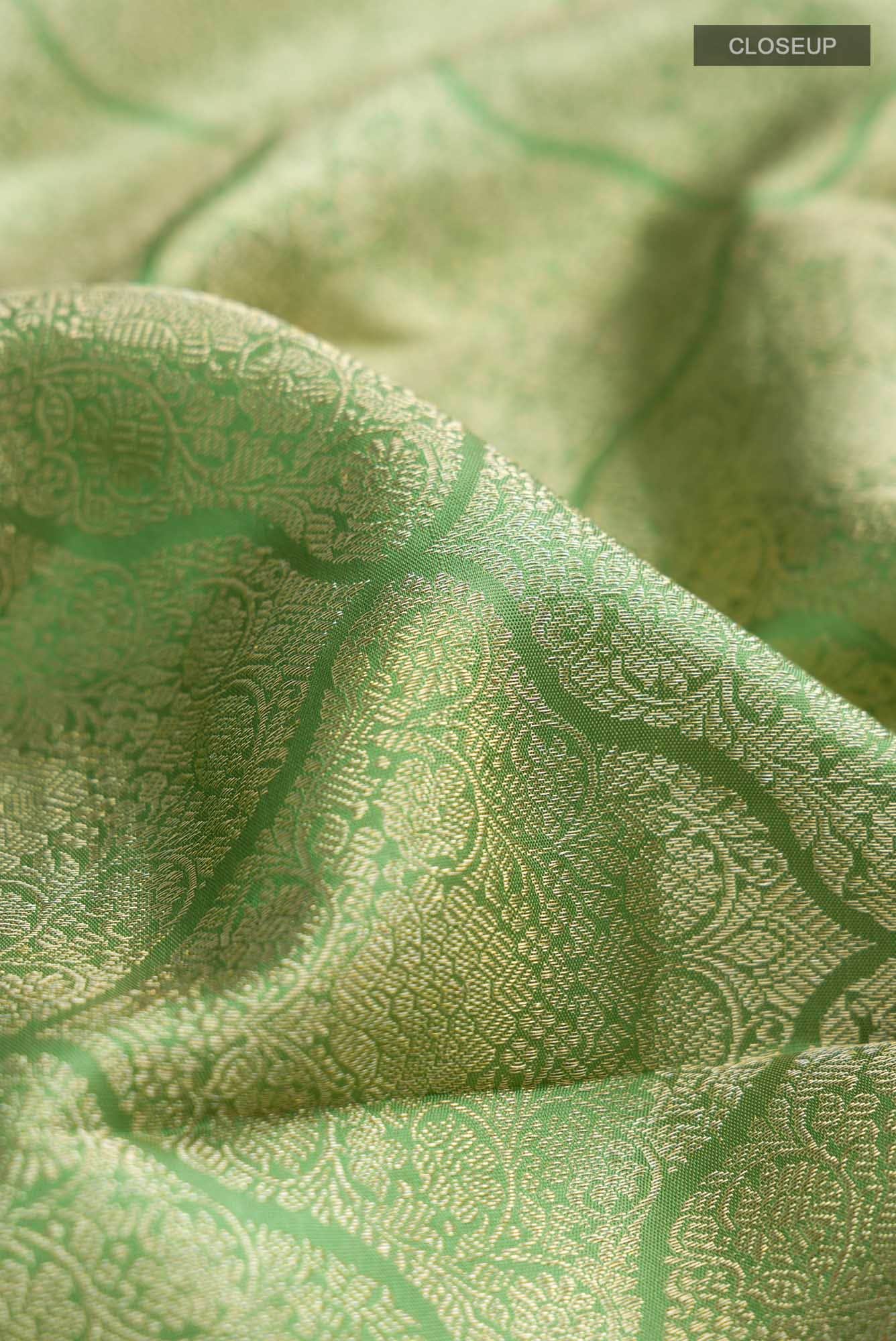 Green Kanchipuram Silk Saree