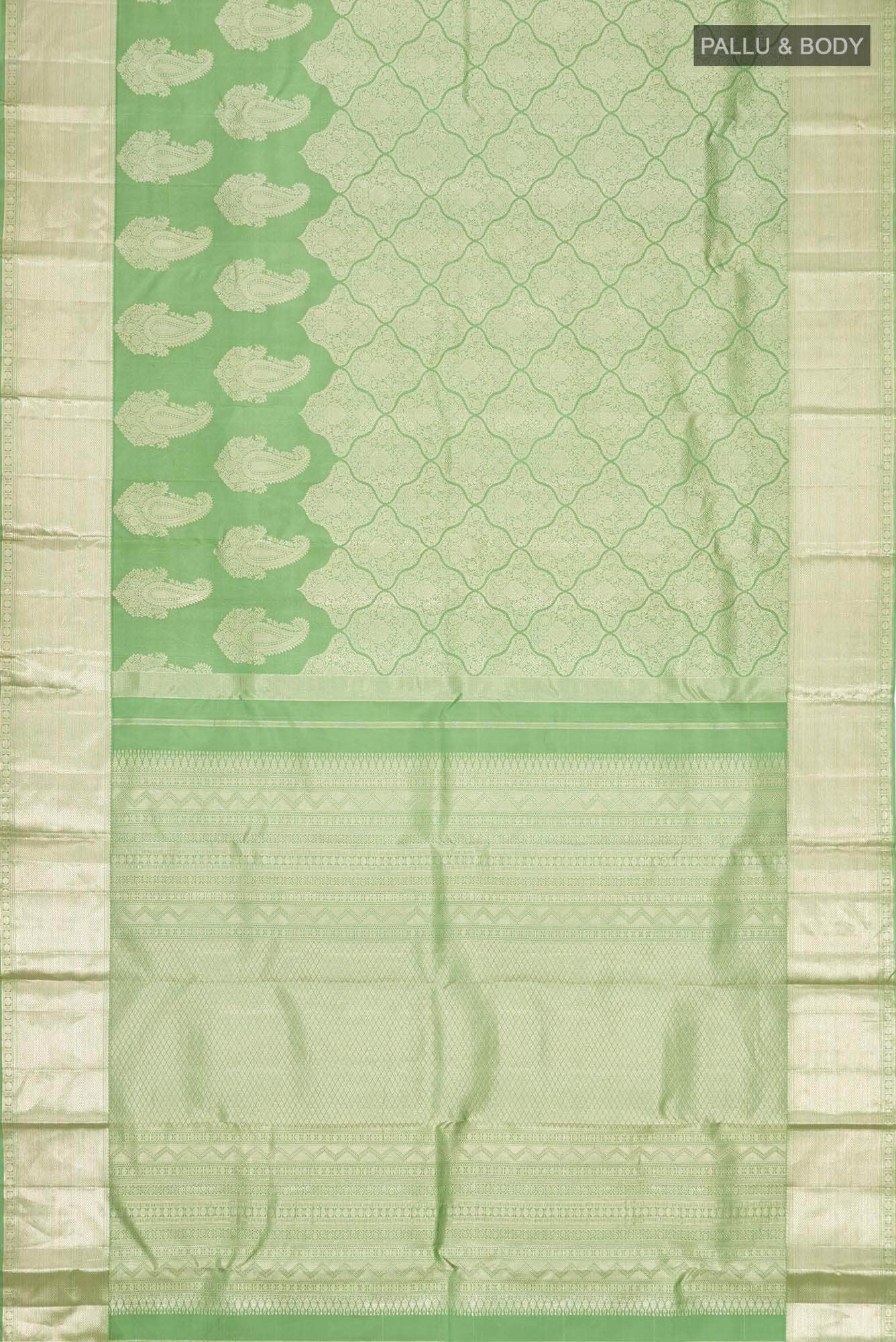Green Kanchipuram Silk Saree