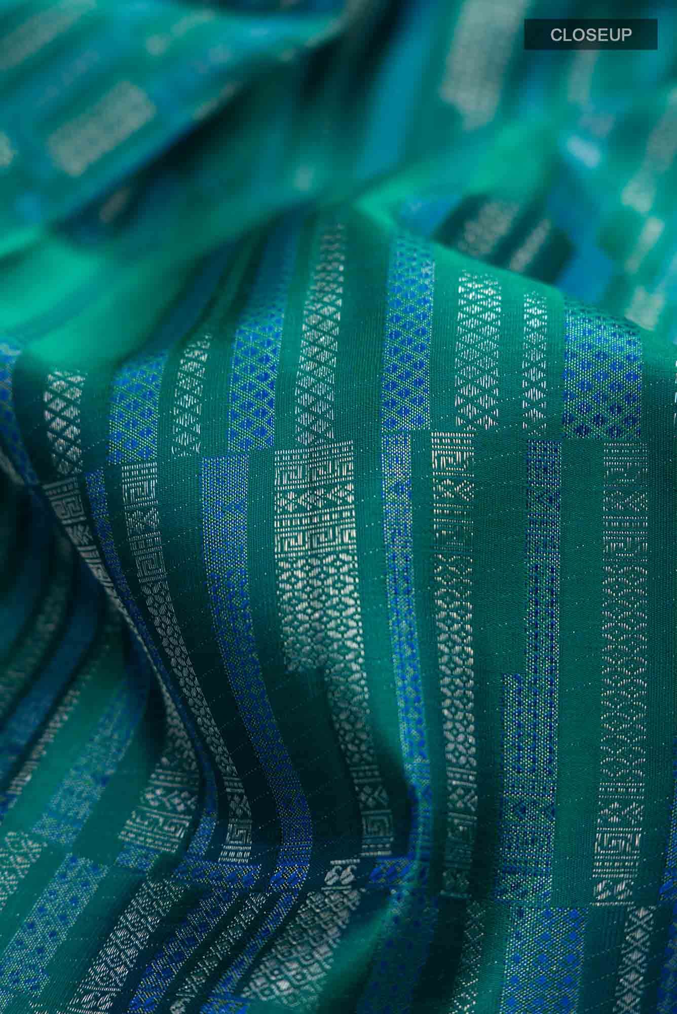 Green Kanchipuram Silk Saree