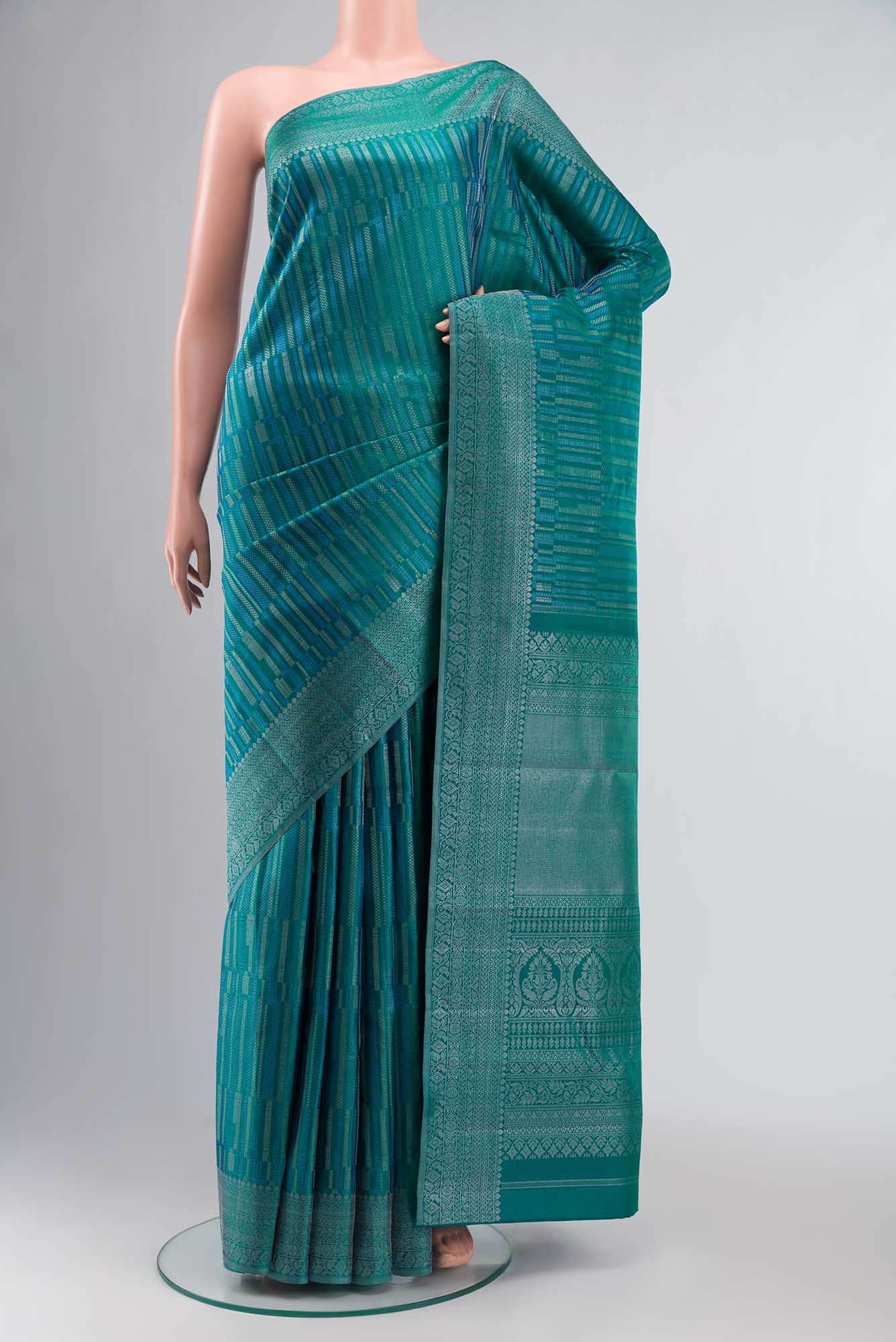 Green Kanchipuram Silk Saree