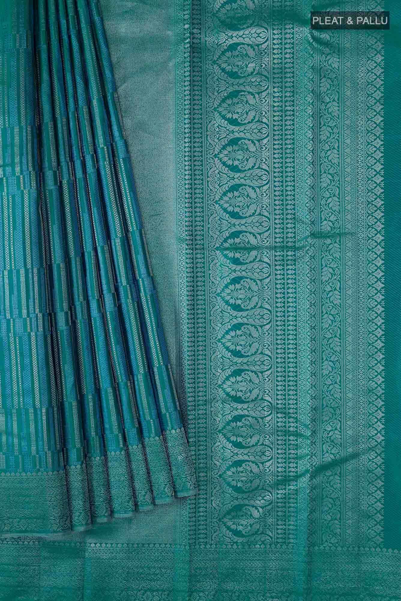 Green Kanchipuram Silk Saree