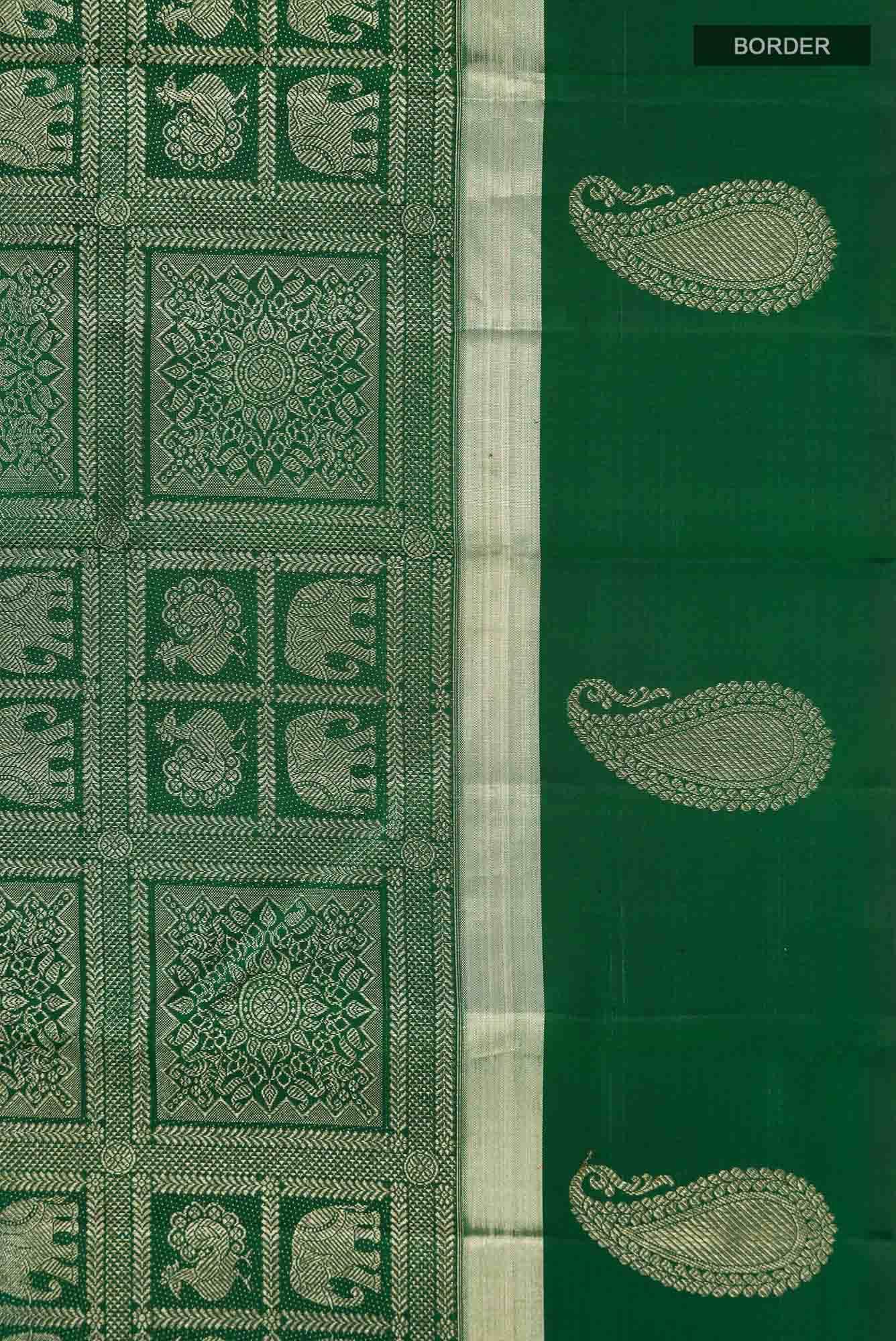 Green Kanchipuram Silk Saree