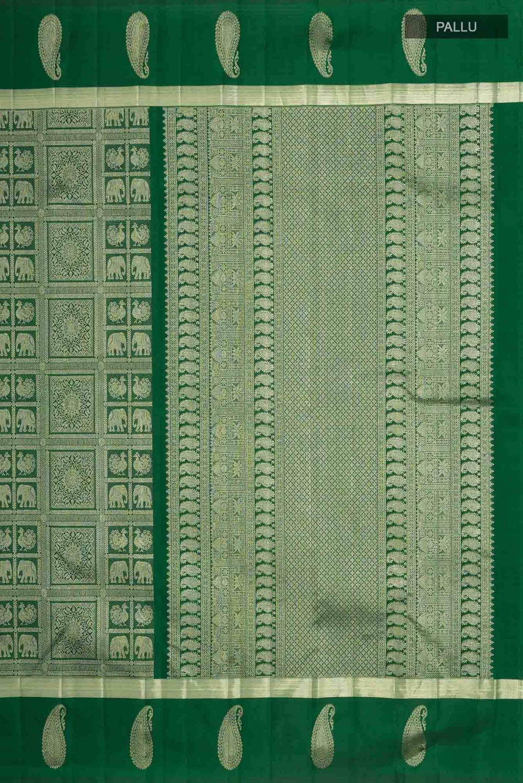 Green Kanchipuram Silk Saree