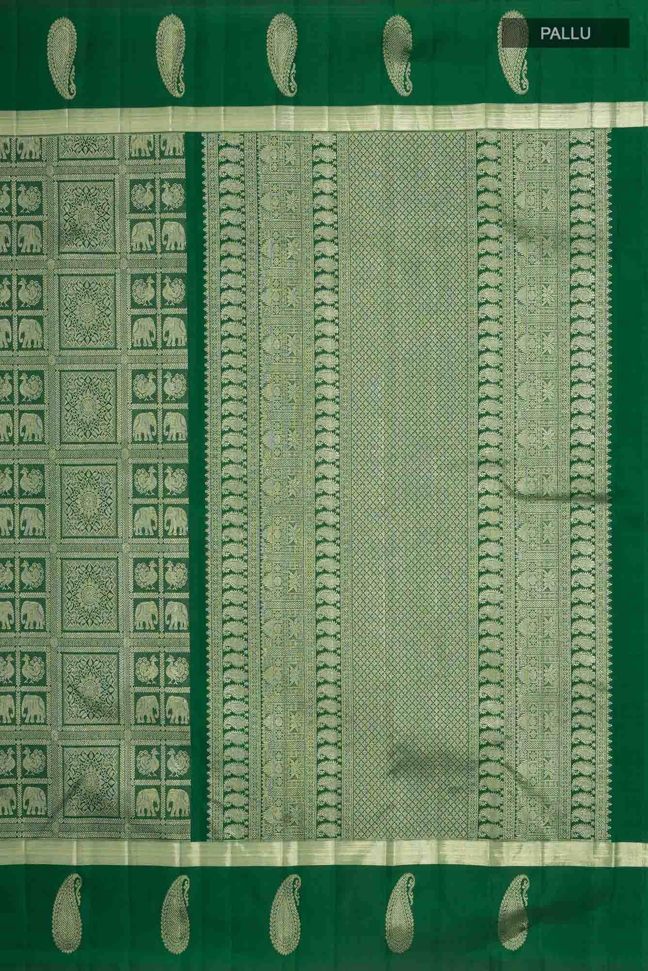 Green Kanchipuram Silk Saree