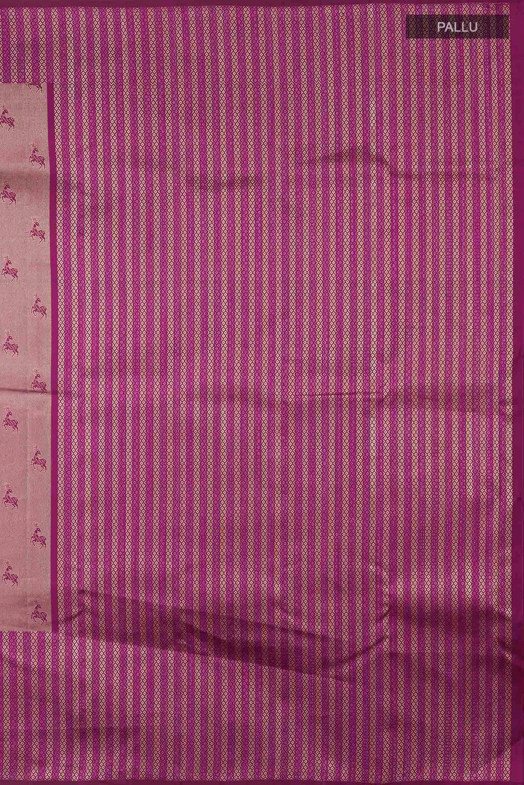 Magenta Kanchipuram Silk Saree