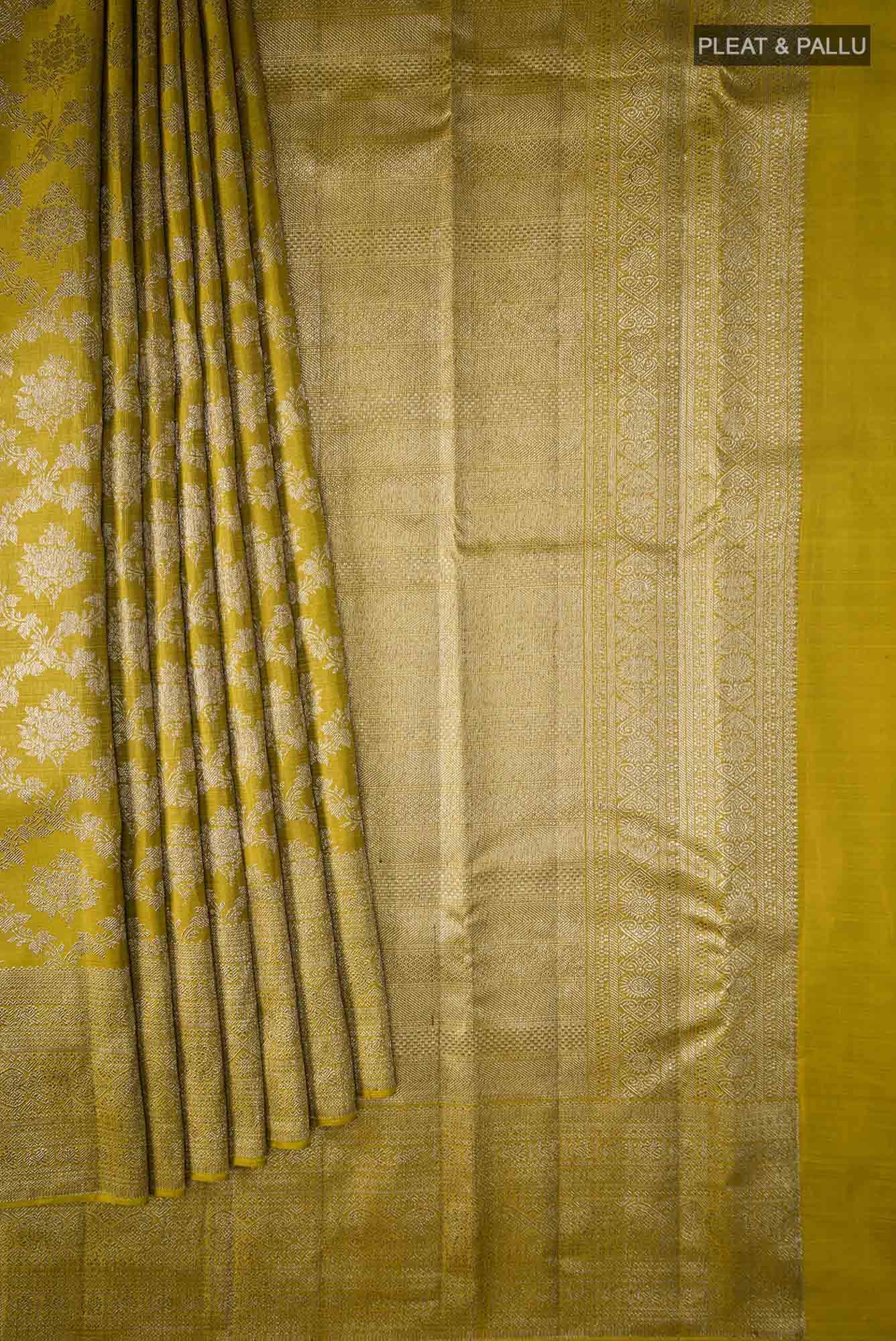 Green Kanchipuram Silk Saree