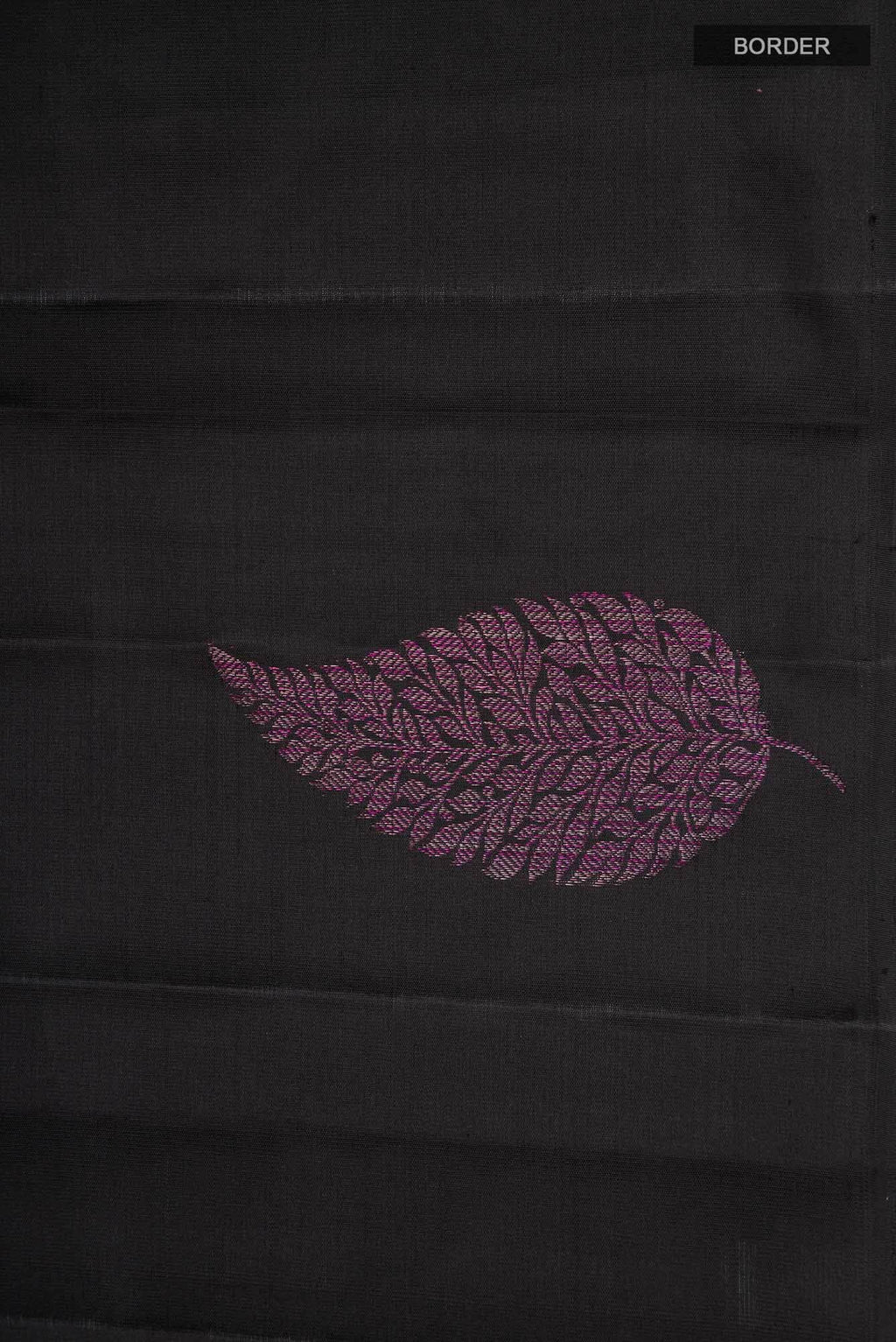 Black Kanchipuram Silk Saree