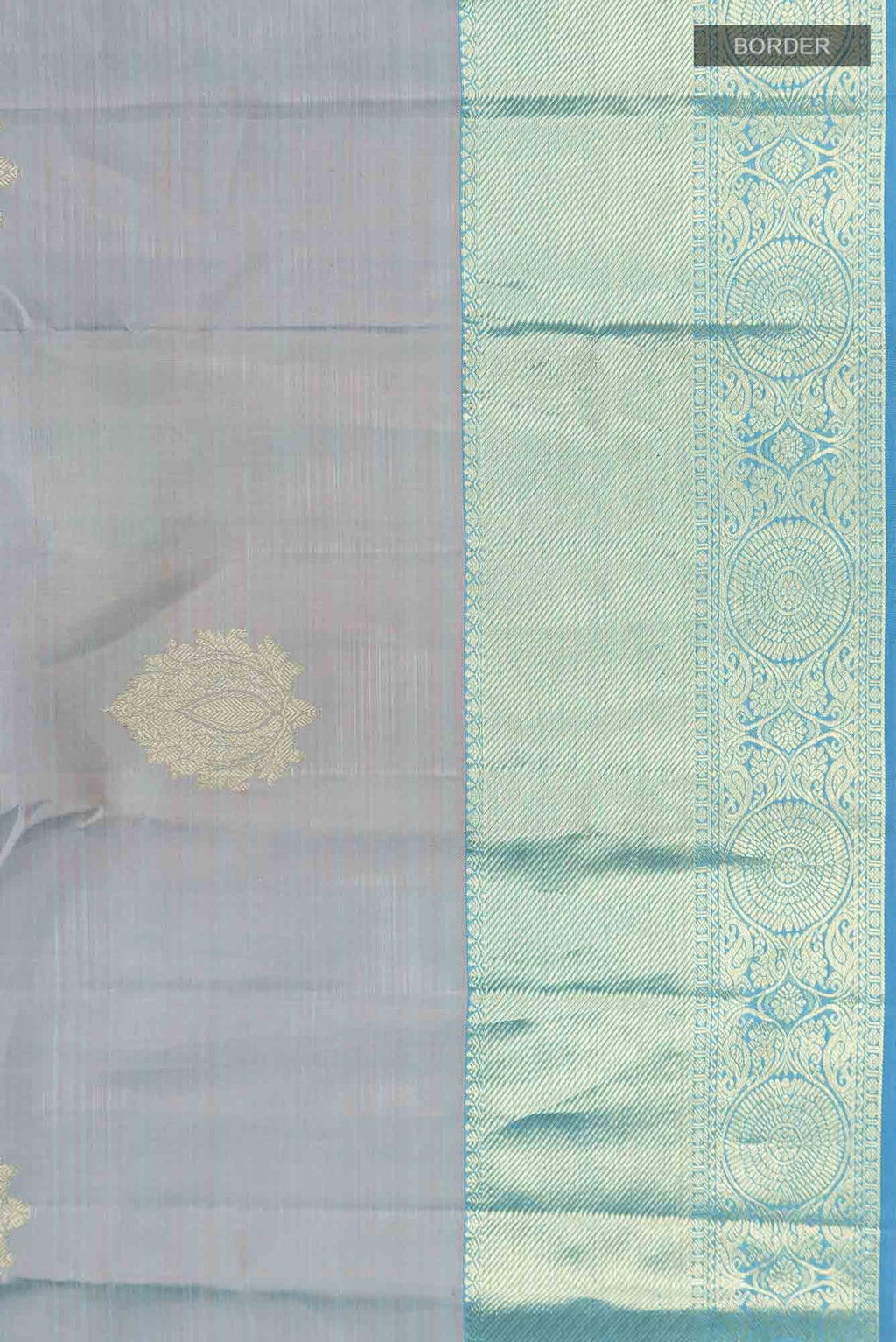 Blue Kanchipuram Silk Saree