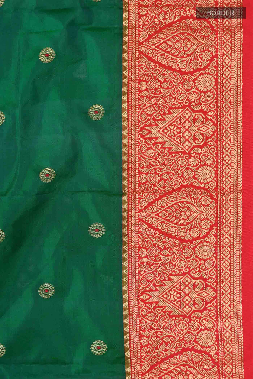 Green Bangalore Silk Saree