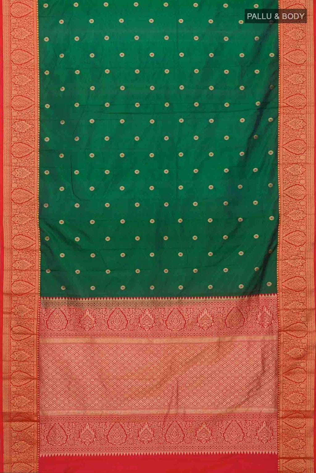 Green Bangalore Silk Saree