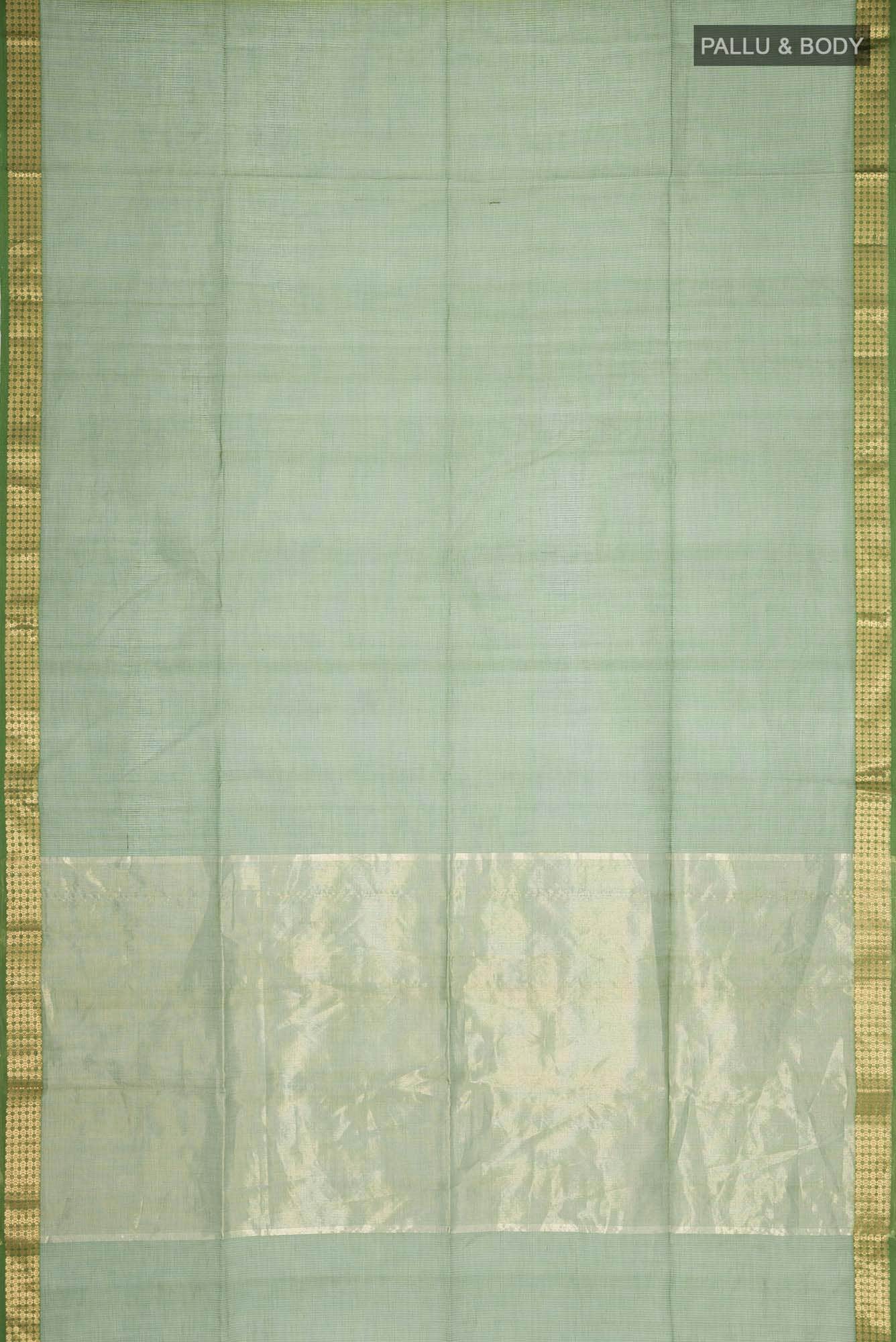 Green Maheshwari Silk Cotton Saree