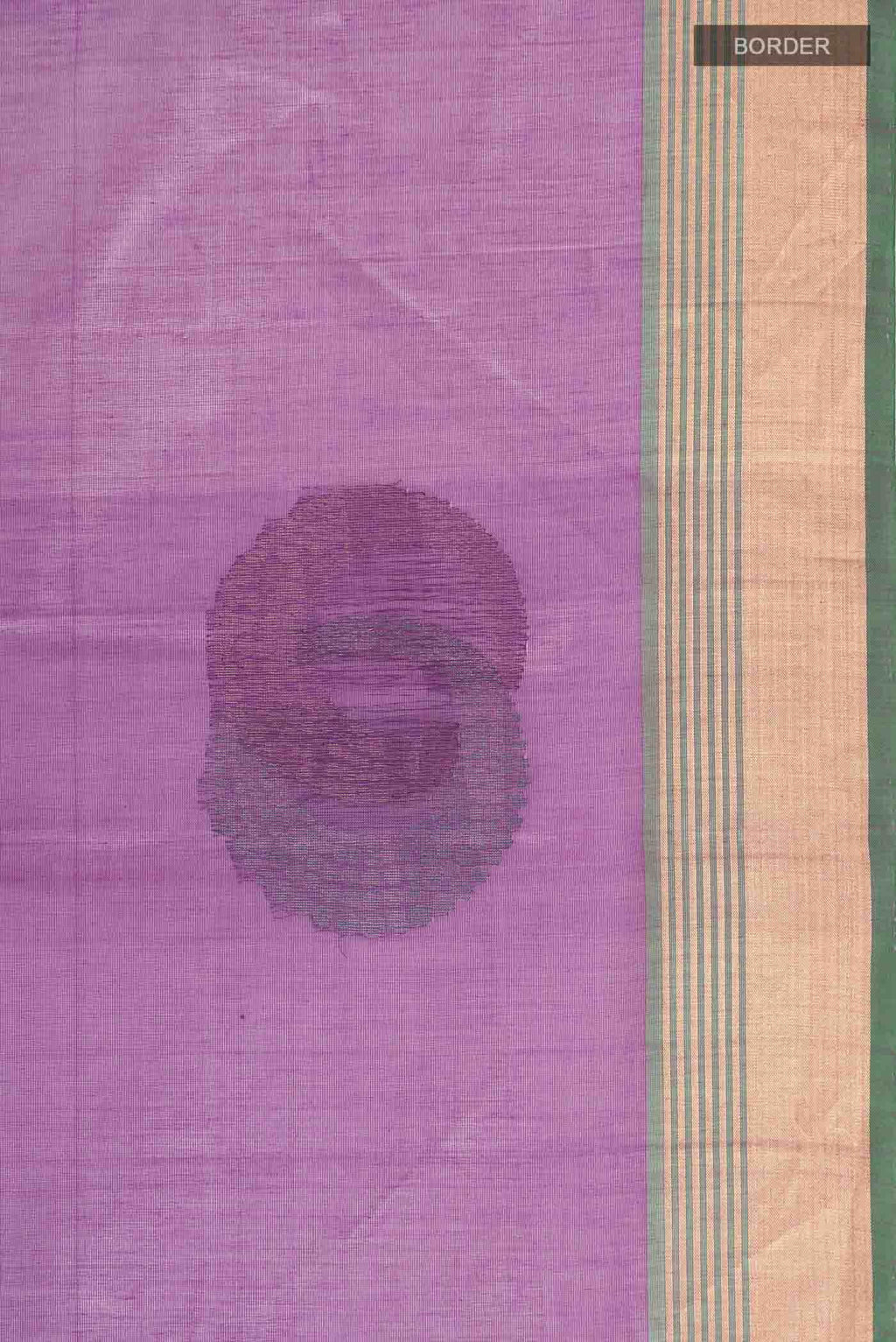 Lavender Silk Cotton Saree