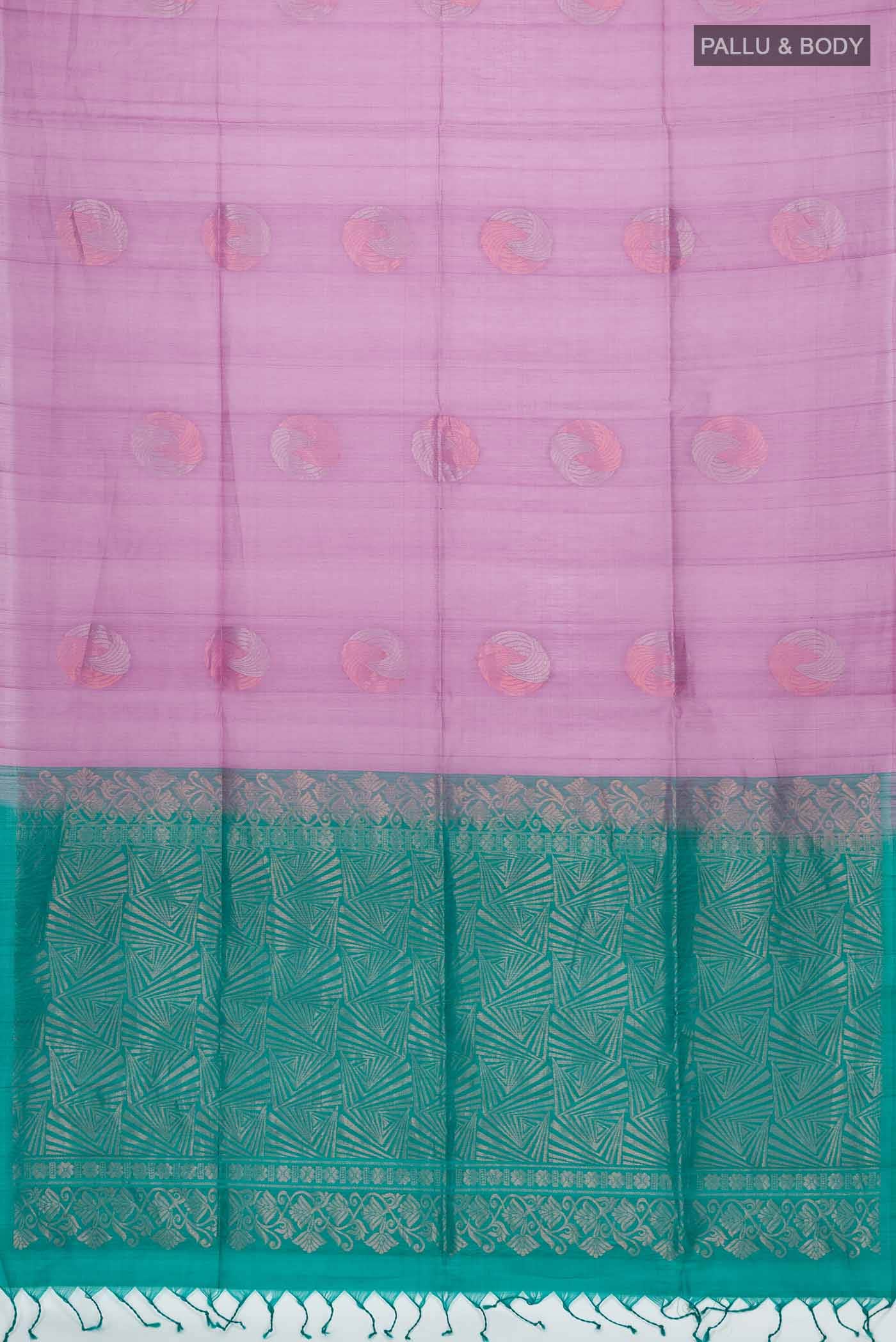 Lavender Silk Cotton Saree
