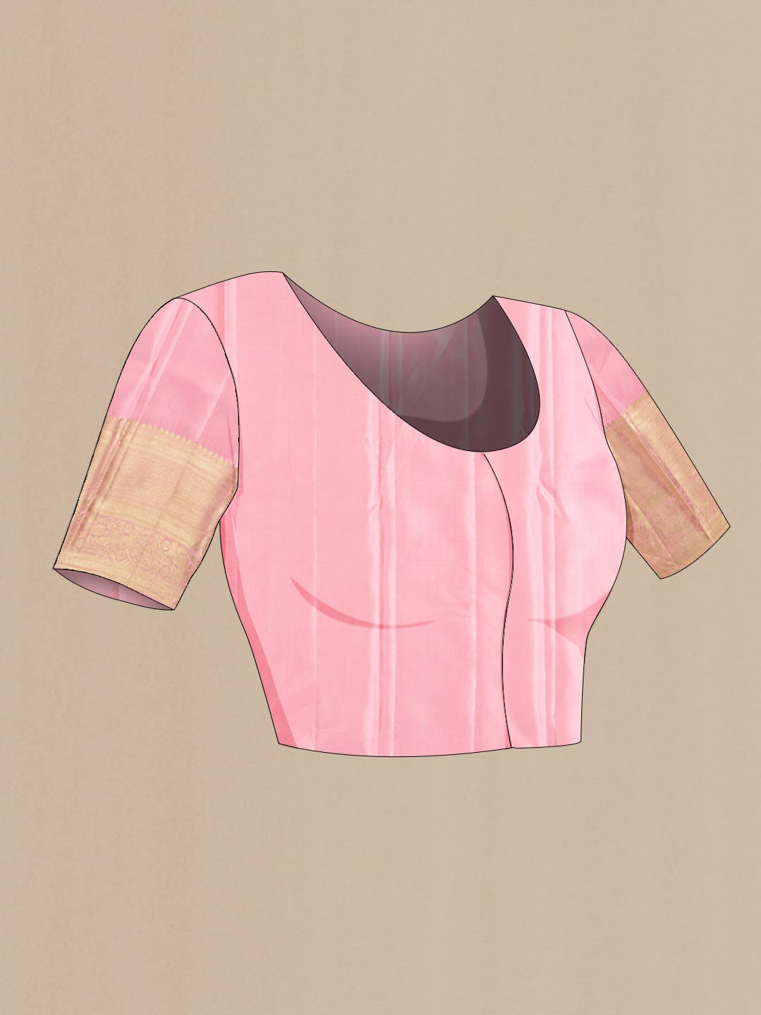 Navy Blue Kanchipuram Silk Saree