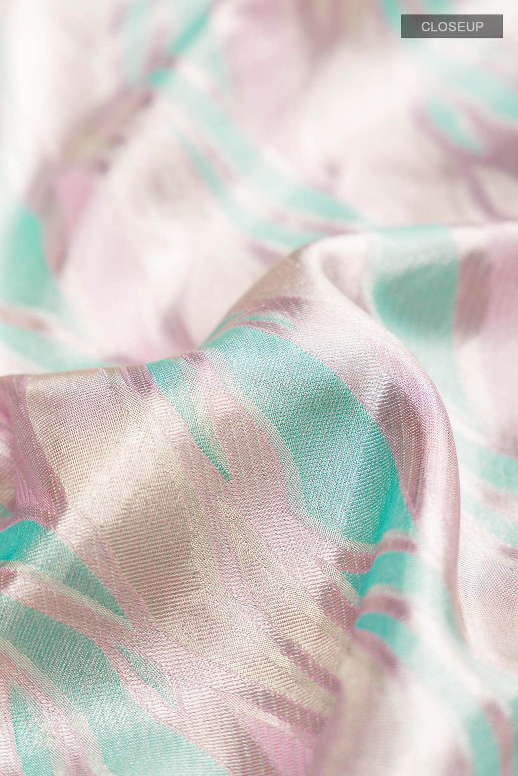 Multi Kanchipuram Tissue Silk Saree