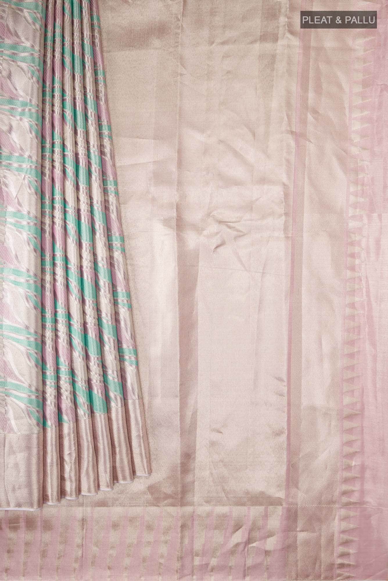 Multi Kanchipuram Tissue Silk Saree