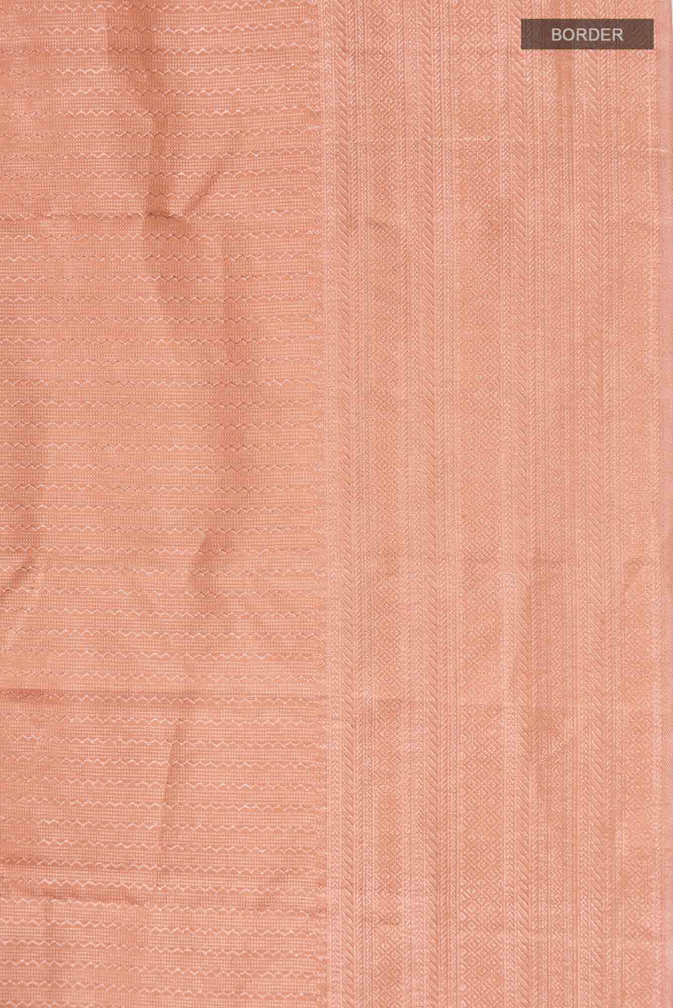 Brown Kanchipuram Silk Saree