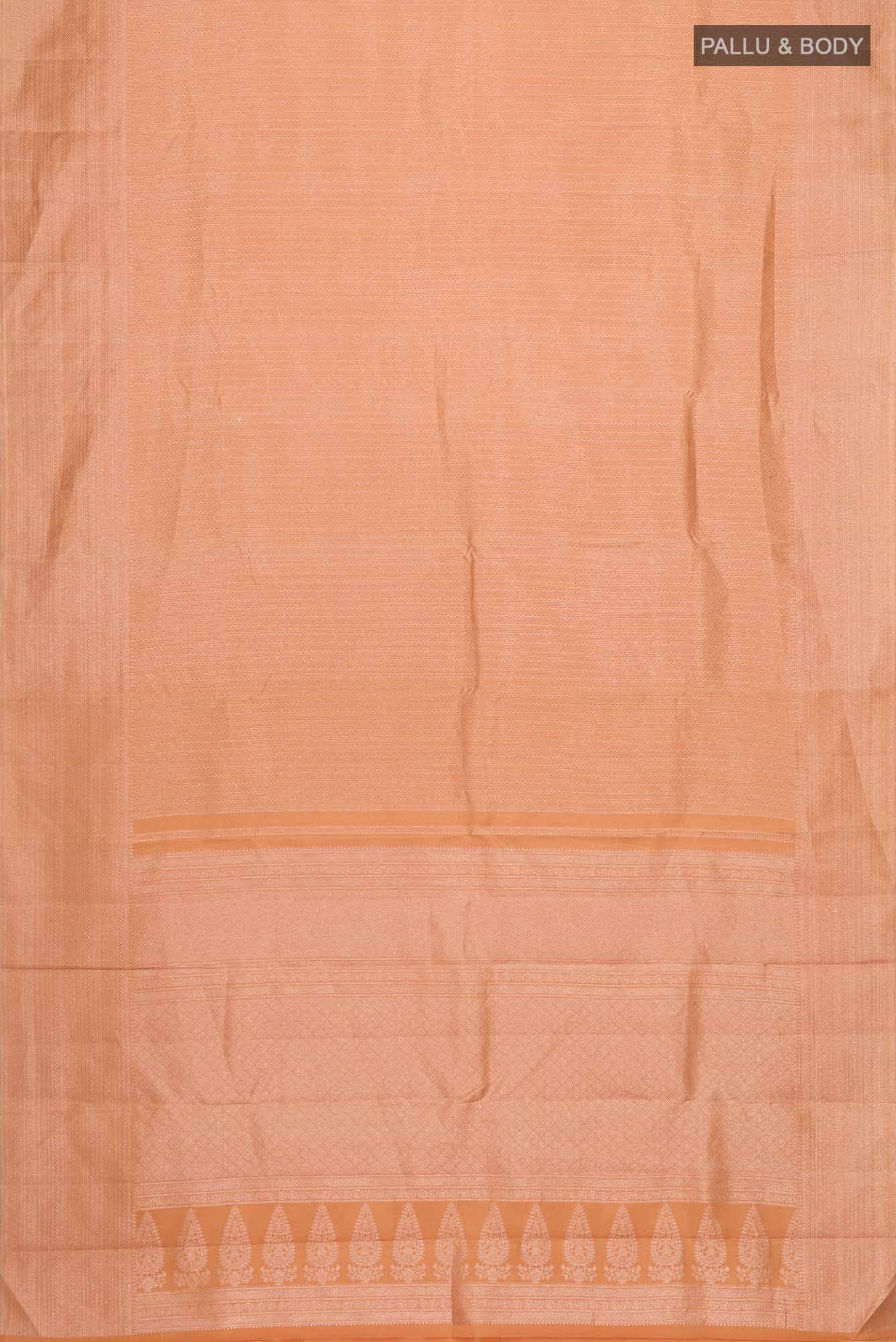 Brown Kanchipuram Silk Saree