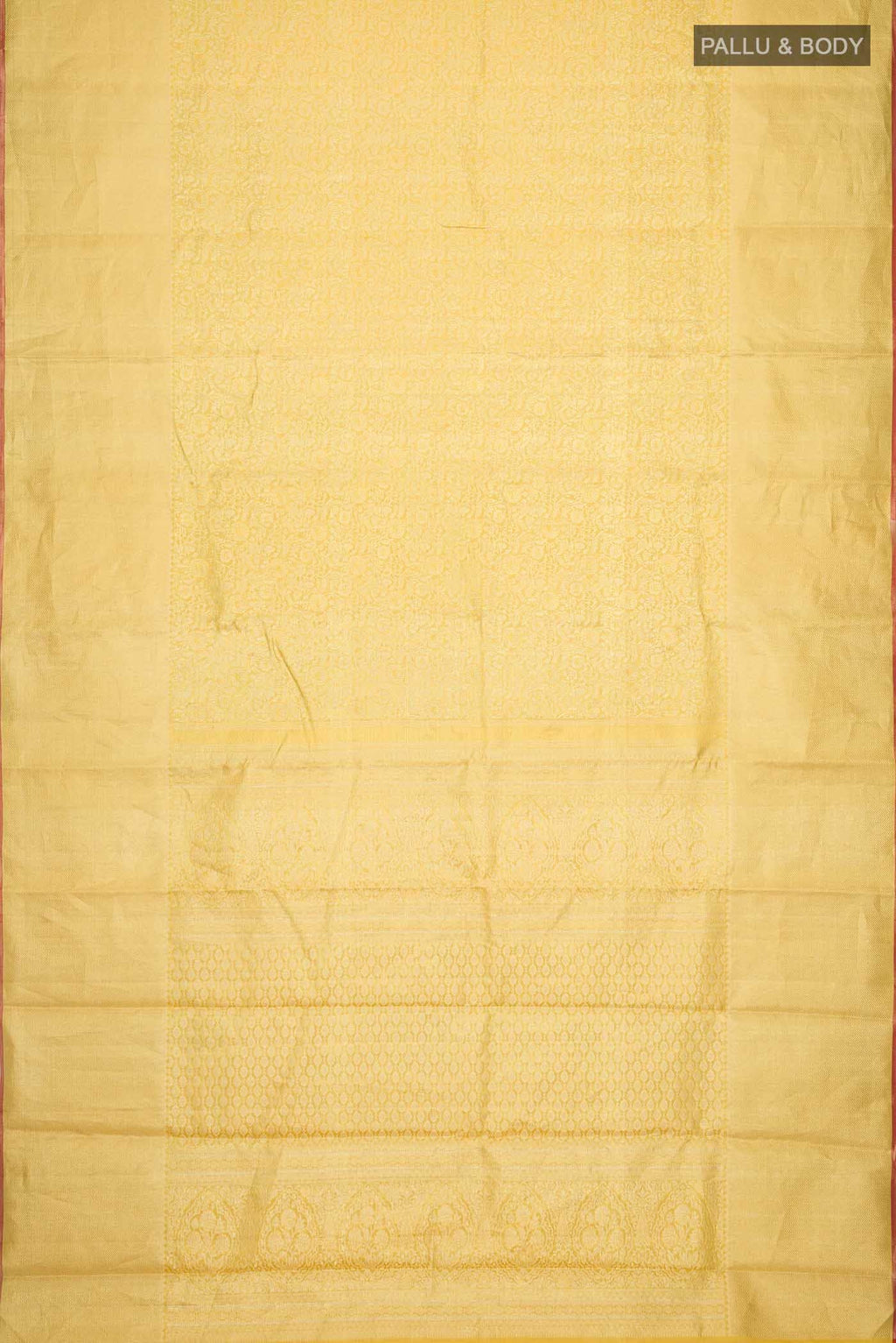 Gold Kanchipuram Silk Saree
