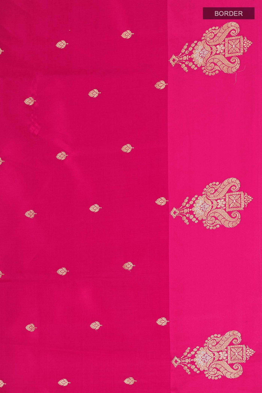 Pink Banarasi Katan Silk Saree