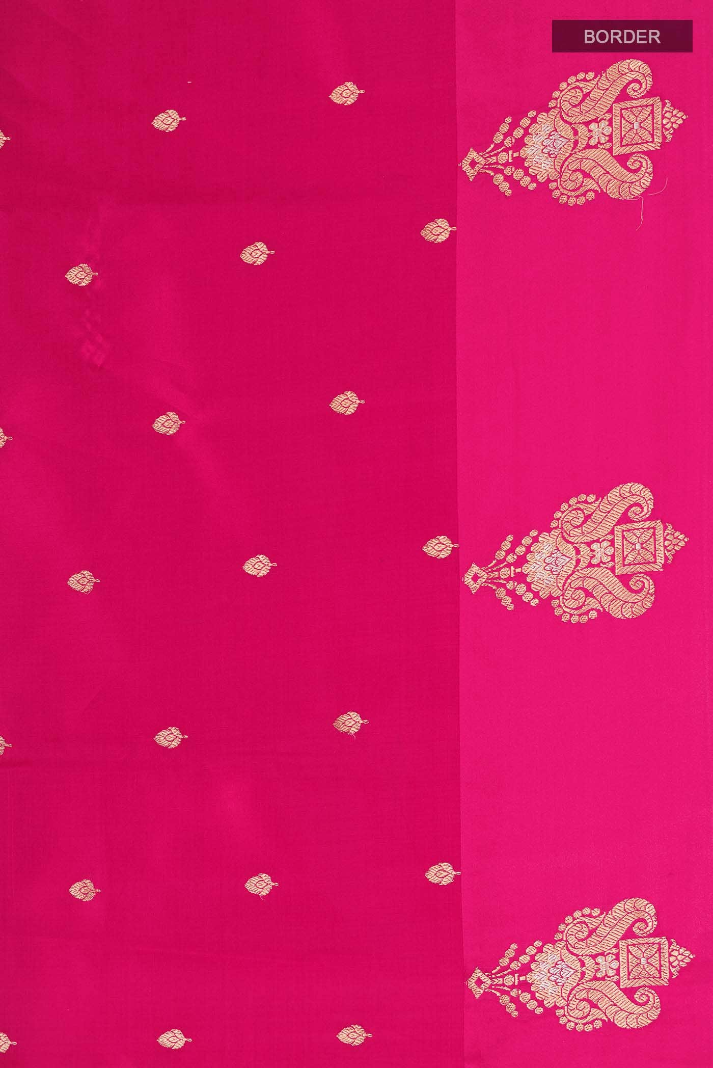 Pink Banarasi Katan Silk Saree