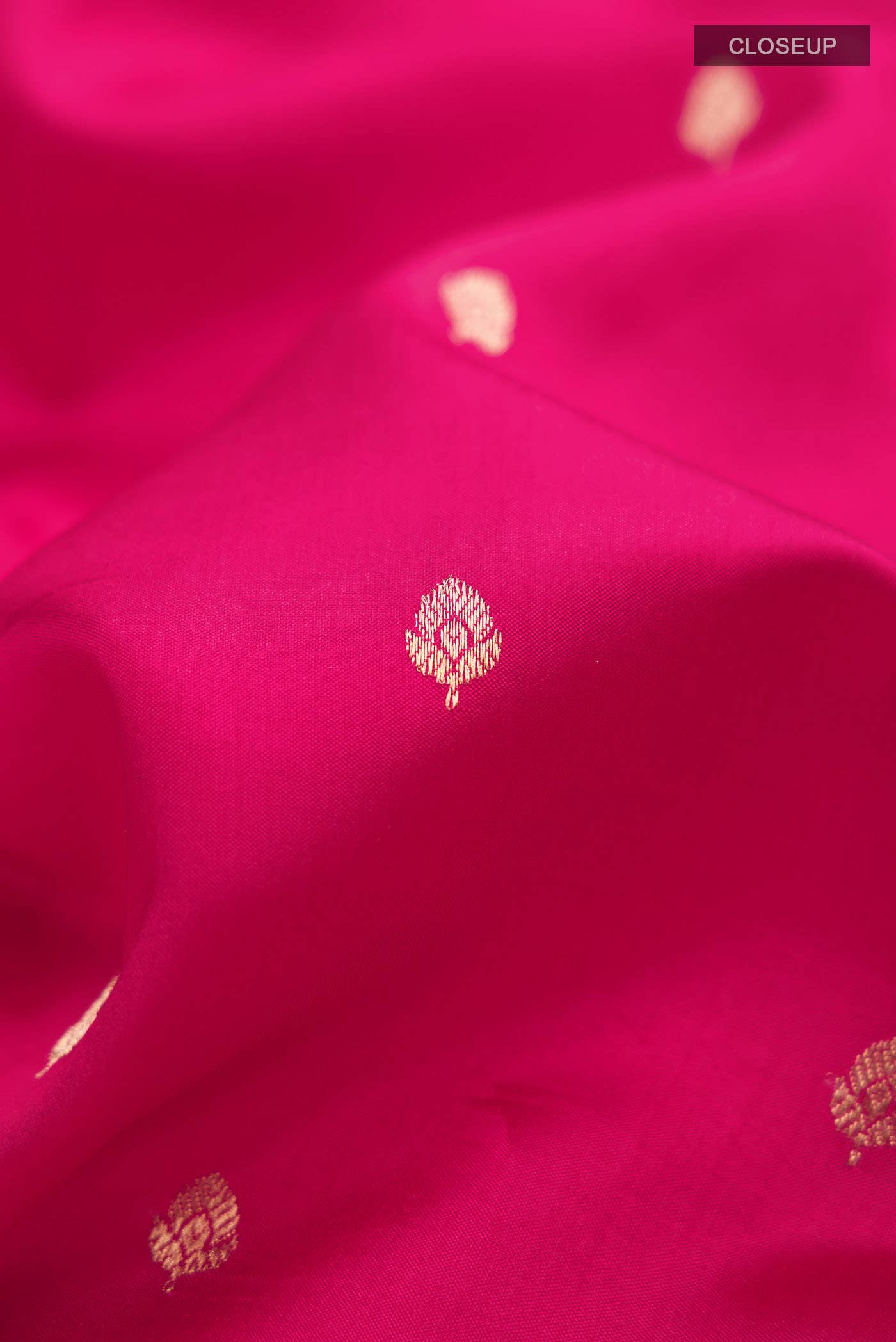 Pink Banarasi Katan Silk Saree