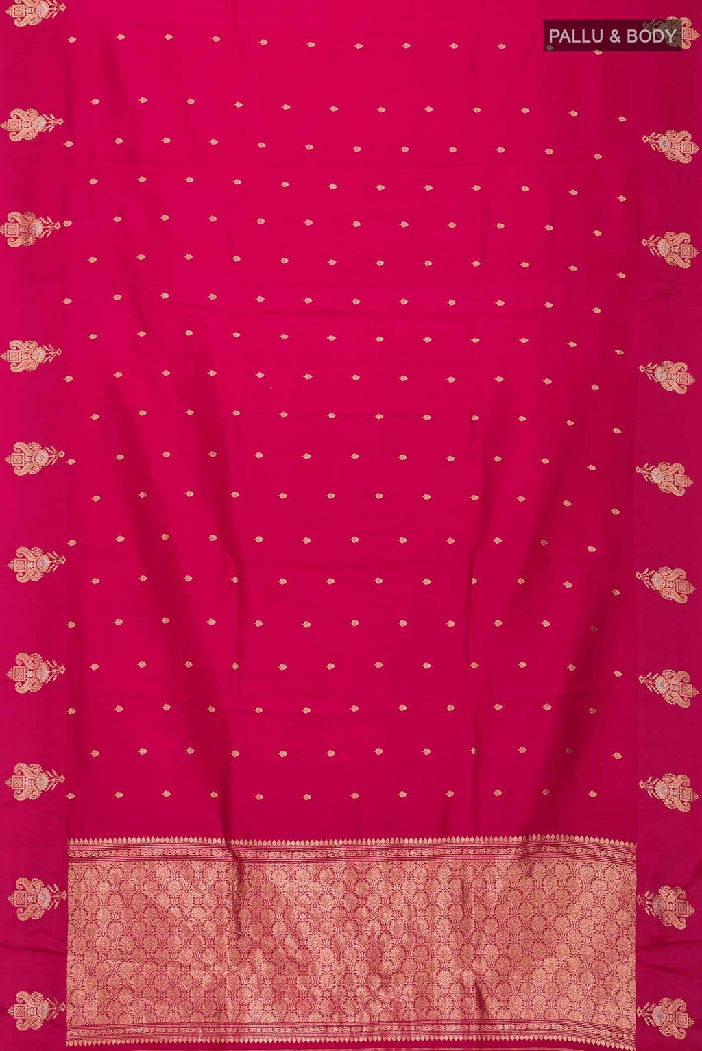 Pink Banarasi Katan Silk Saree