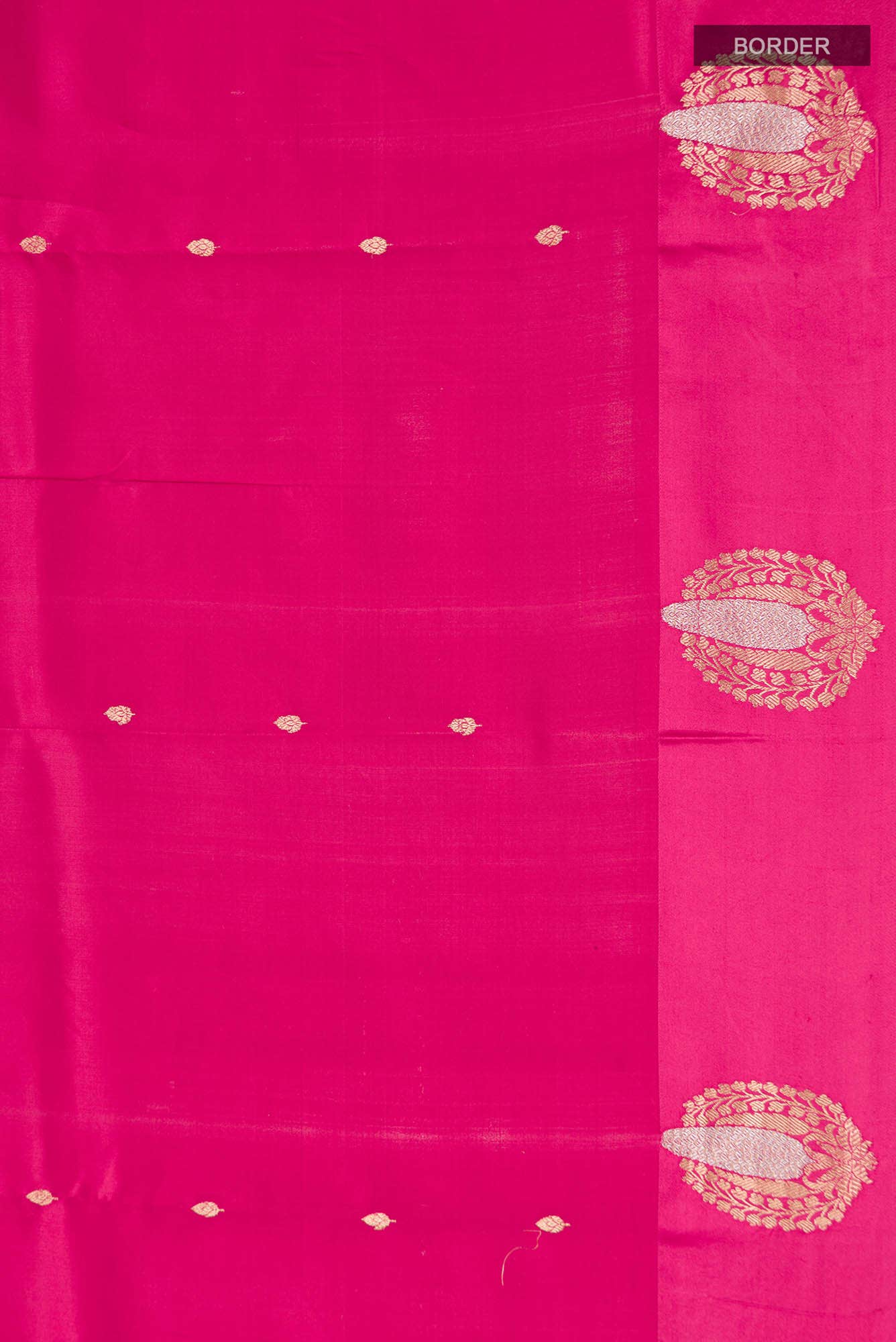 Pink Banarasi Katan Silk Saree