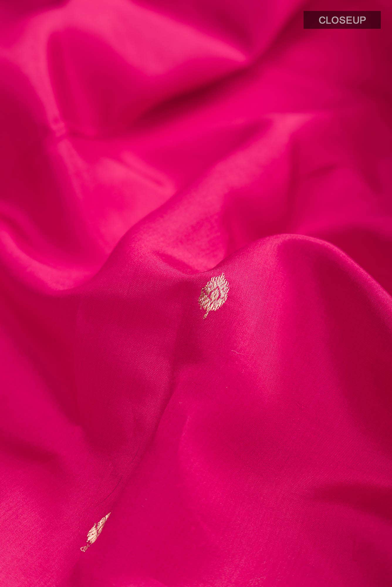 Pink Banarasi Katan Silk Saree