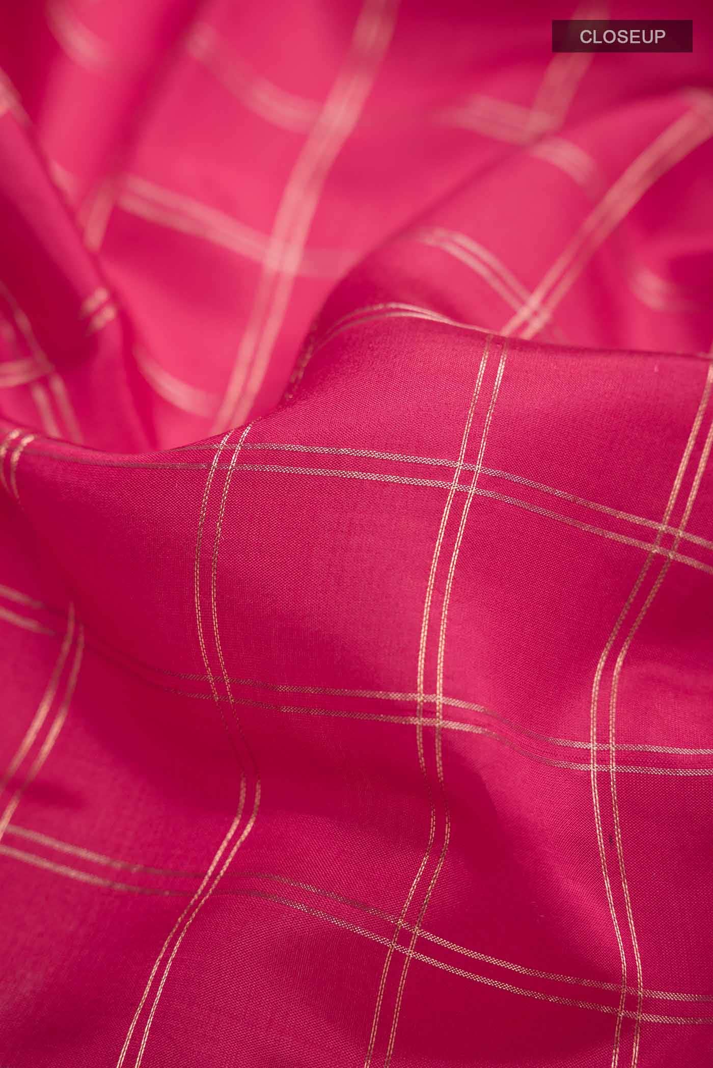Pink Banarasi Silk Saree