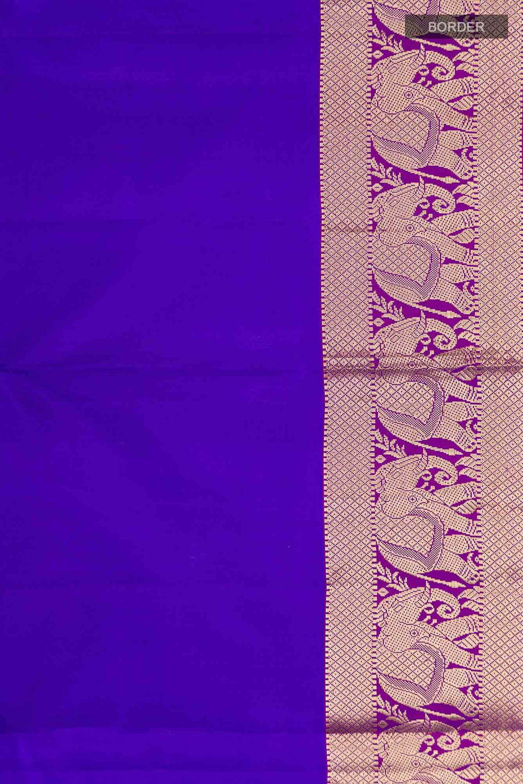 Blue Kanchipuram Silk Saree