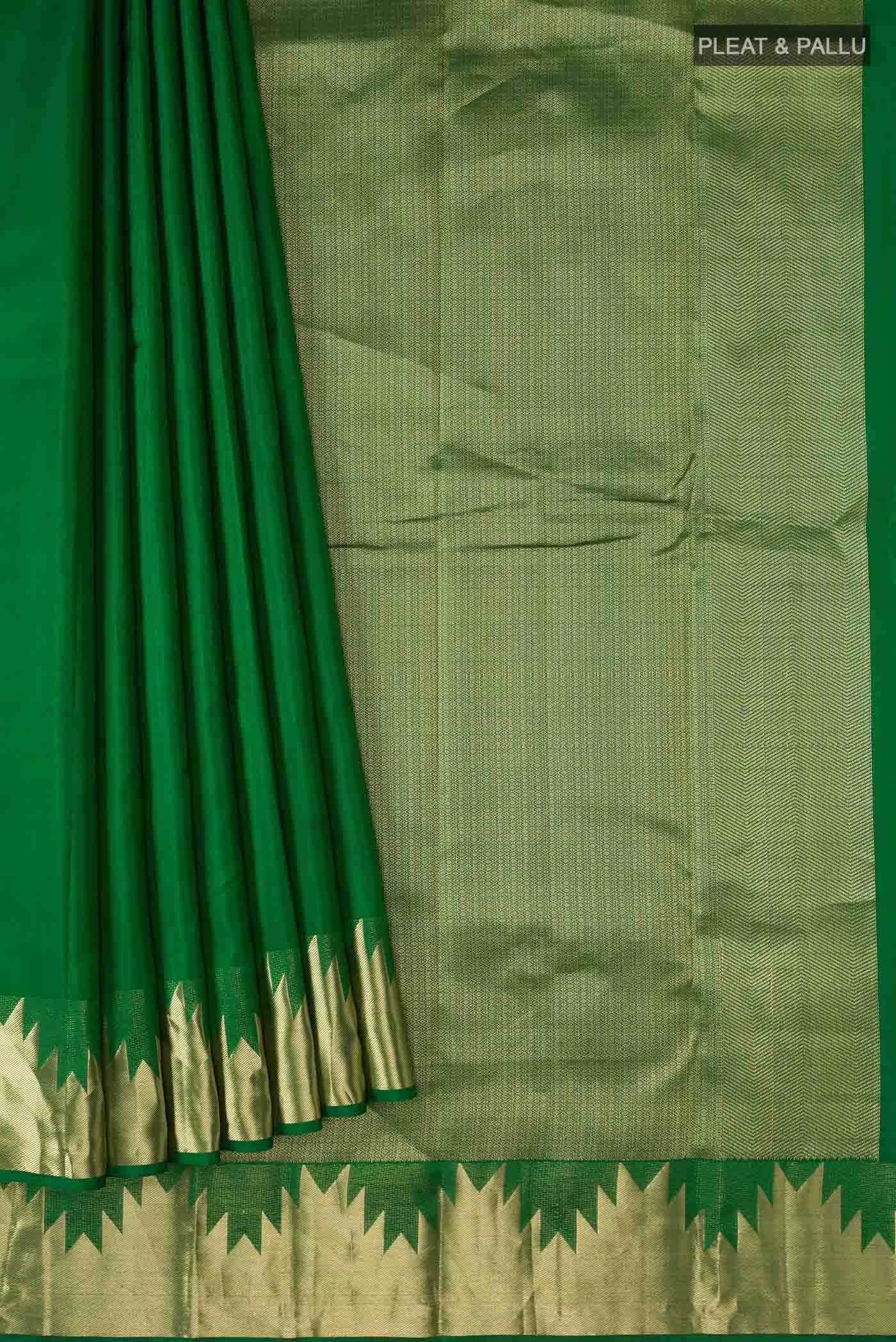 Green Kanchipuram Silk Saree