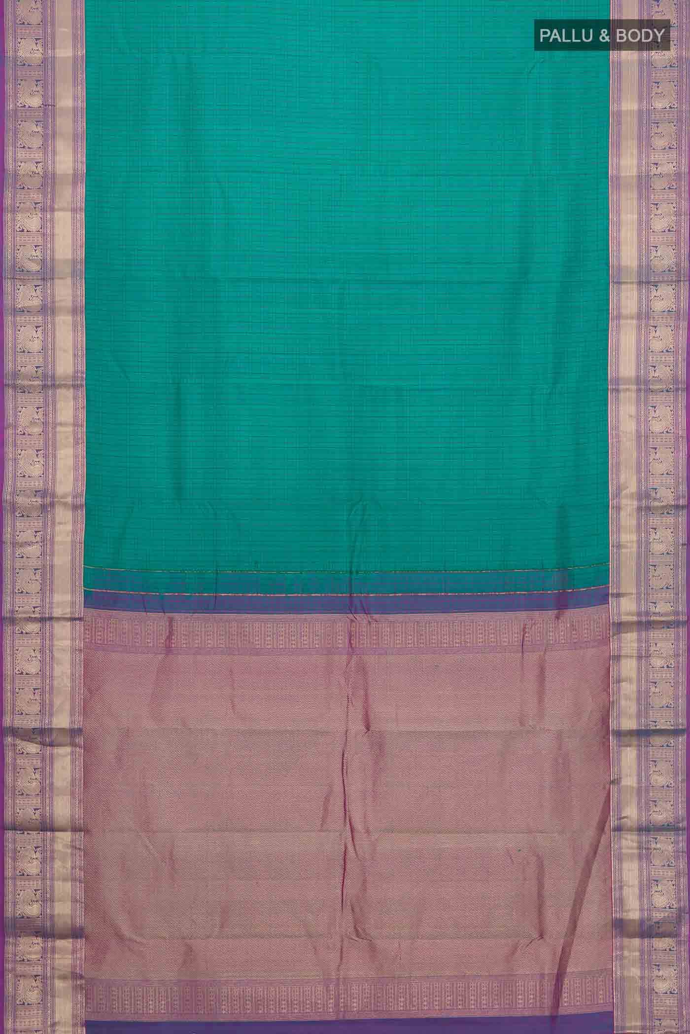 Green Kanchipuram Silk Saree