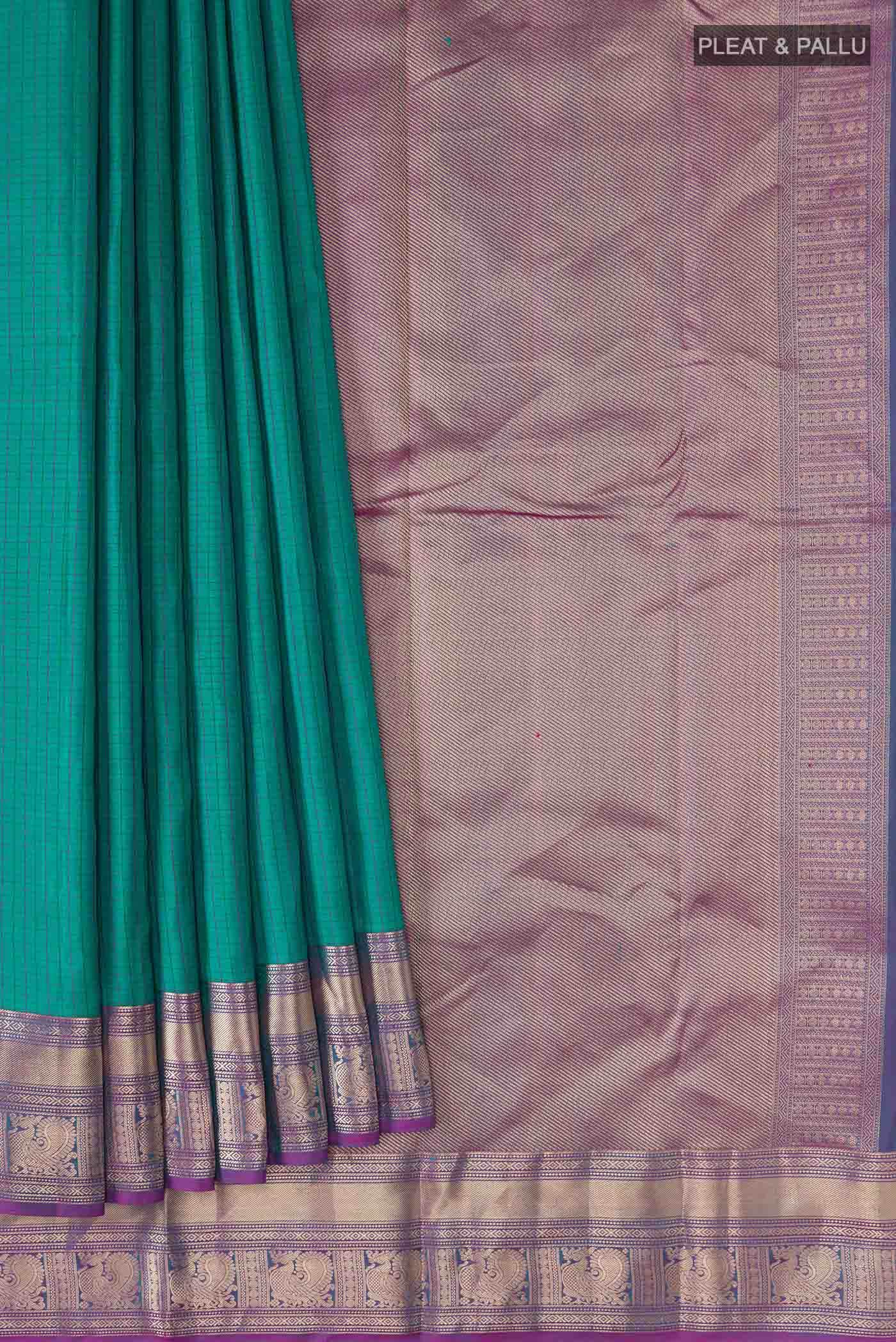 Green Kanchipuram Silk Saree