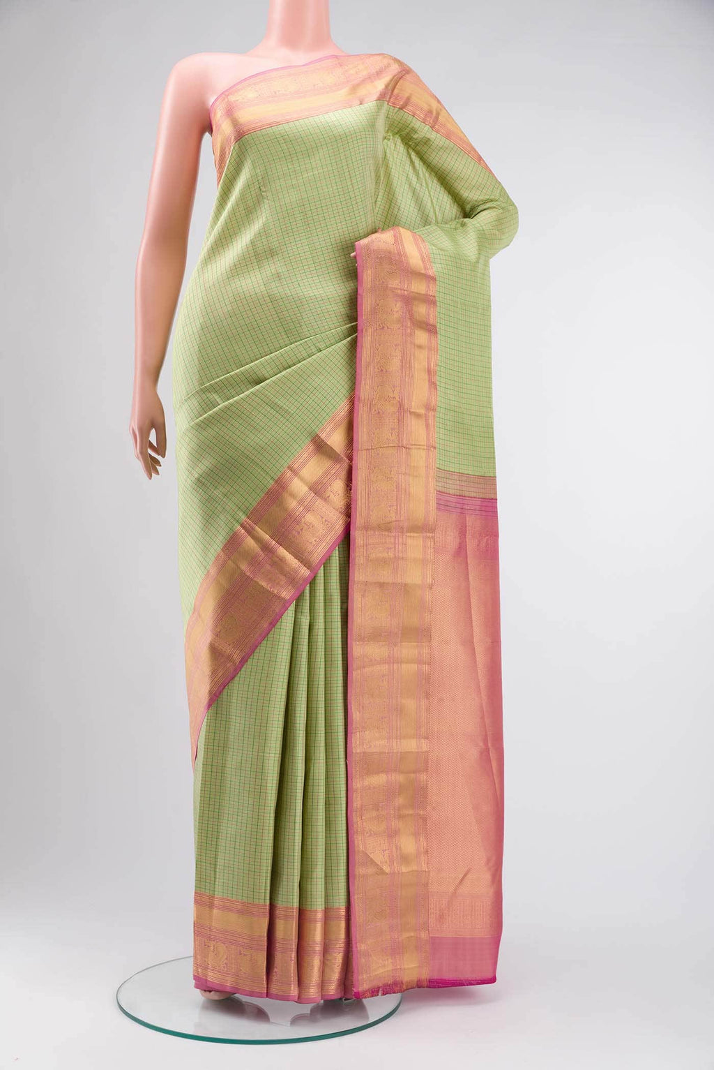 Green Kanchipuram Silk Saree